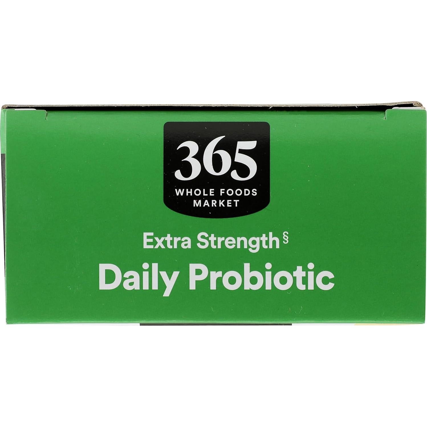 Probiotico Diario 365 Whole Foods 10 mil millones CFU 30 cápsulas