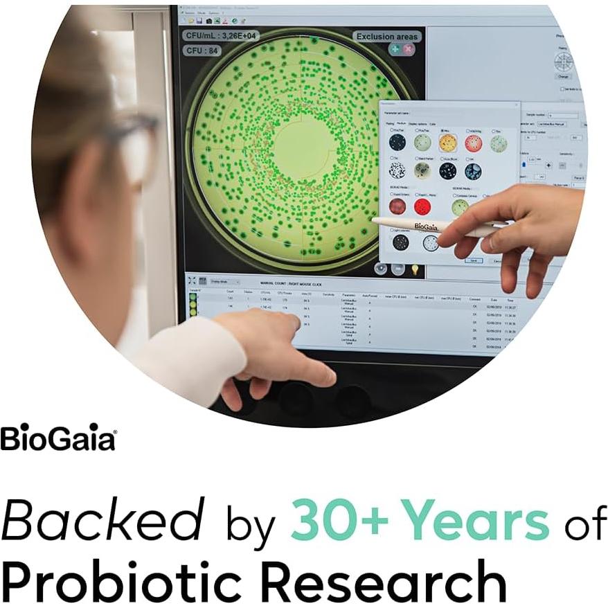 BioGaia Prodentis | Pastillas Probioticas Dentales Menta | 30 Días