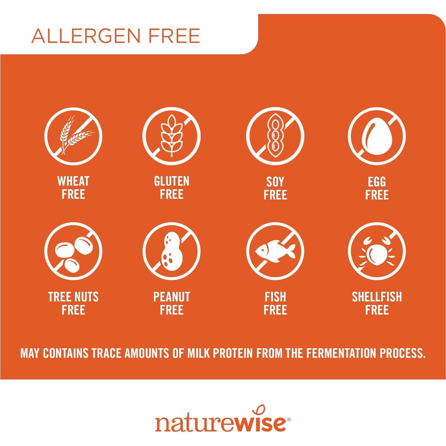 NatureWise Max Probioticos 30 Mil Millones CFU 60 Cápsulas