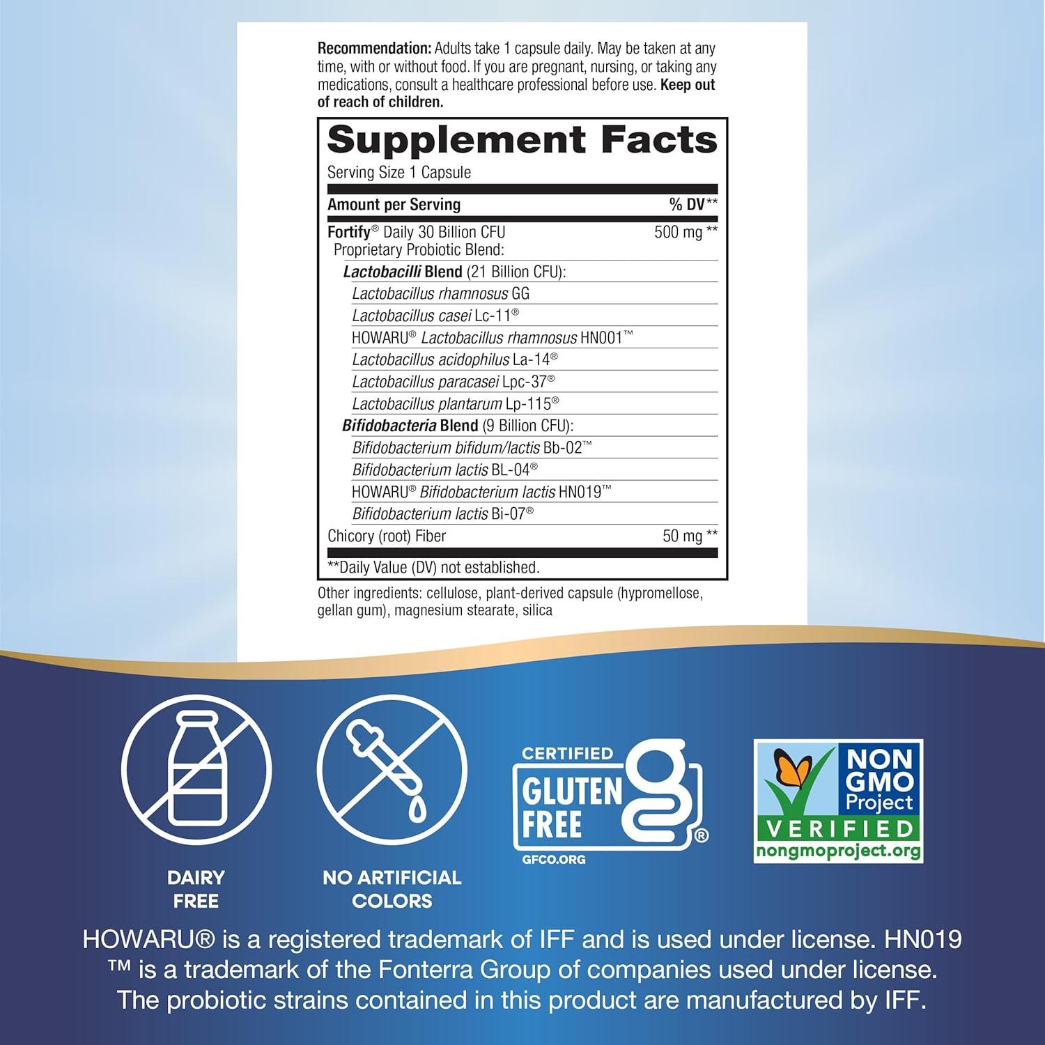 Probioticos Nature's Way 30 Mil Millones 30 Cápsulas