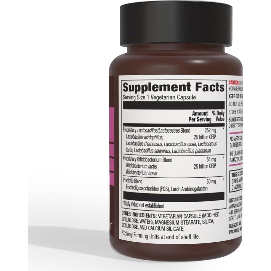 Probiotico Diaria para Mujeres Amazon Elements 30 Cápsulas