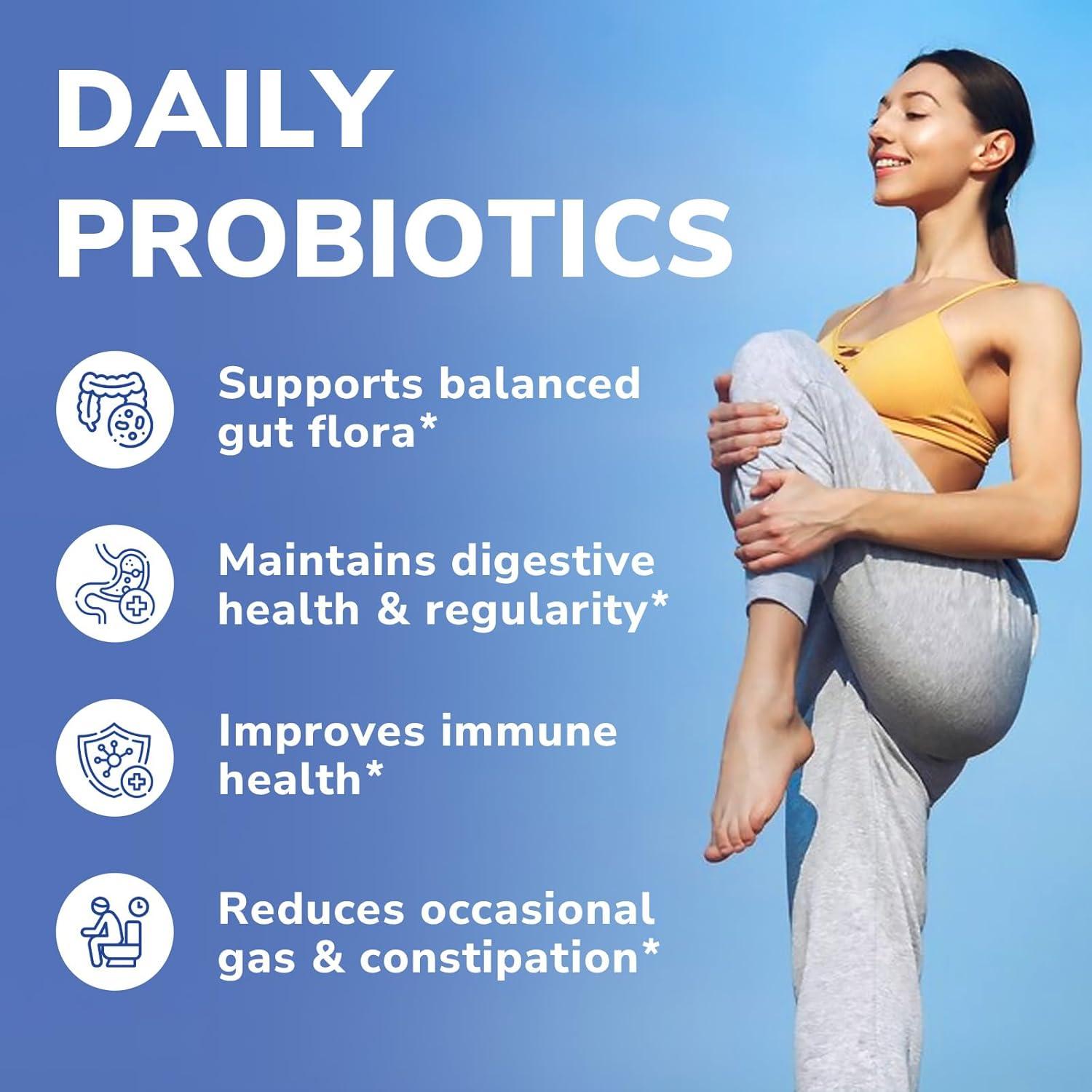 Probiotico Vitalibre 50 Mil Millones CFU 60 Cápsulas Vegetales