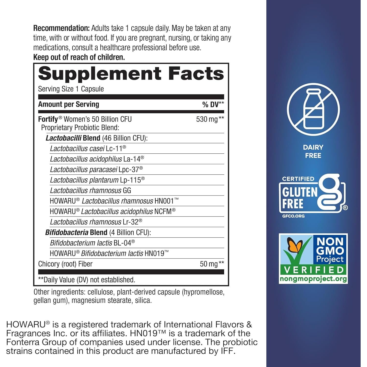 Probiotico Extra Fuerte Nature's Way 50 Mil Millones 30 Cápsulas