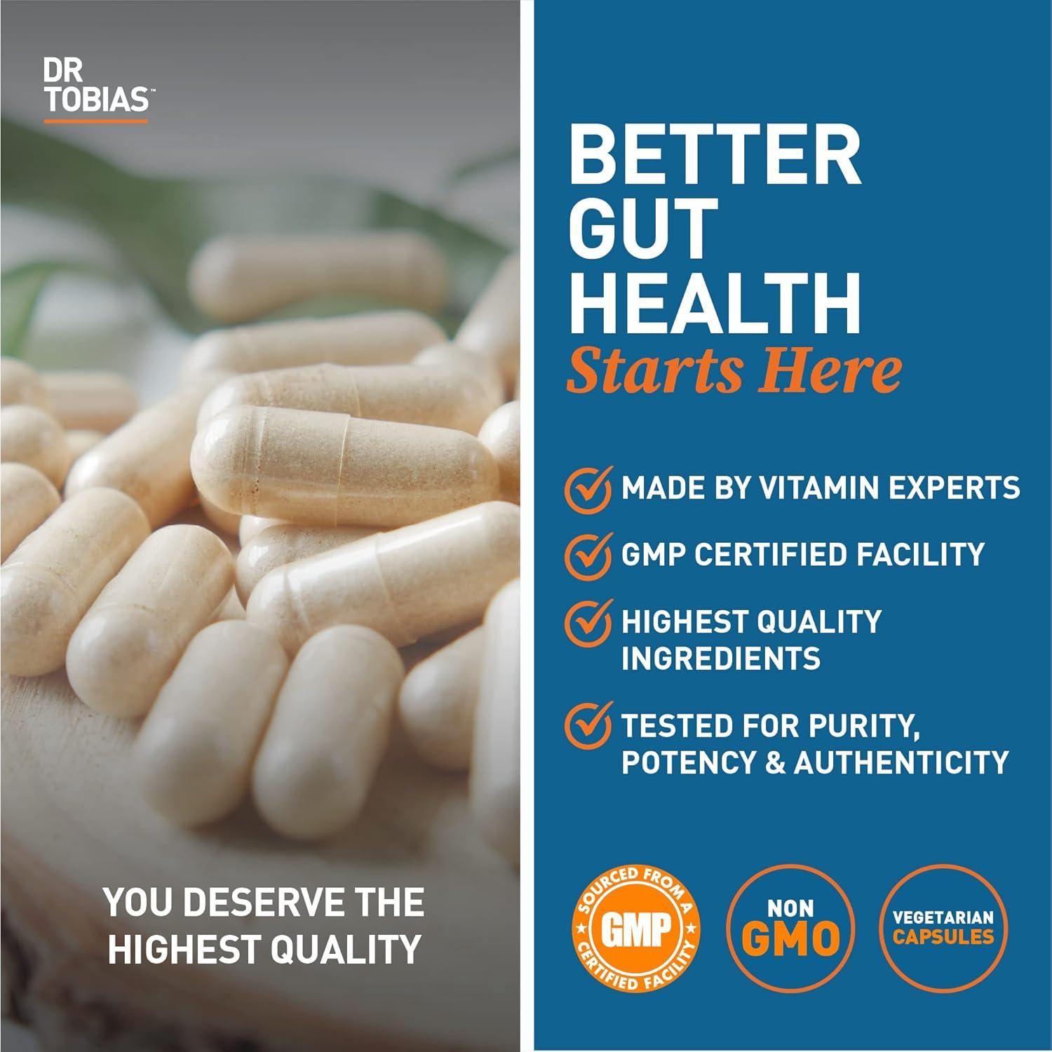 Dr. Tobias Probioticos y Prebioticos 60 Caps Salud Intestinal