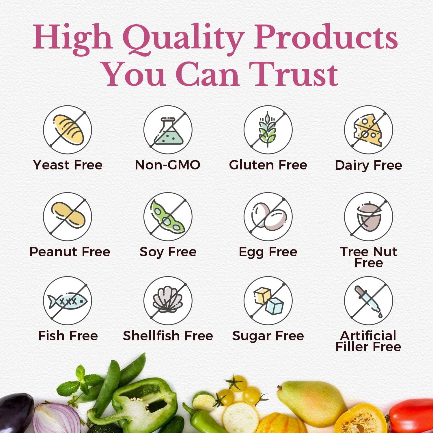 Probioticos Vitalitown para Mujeres 120 Mil Millones CFUs 30 Capsulas