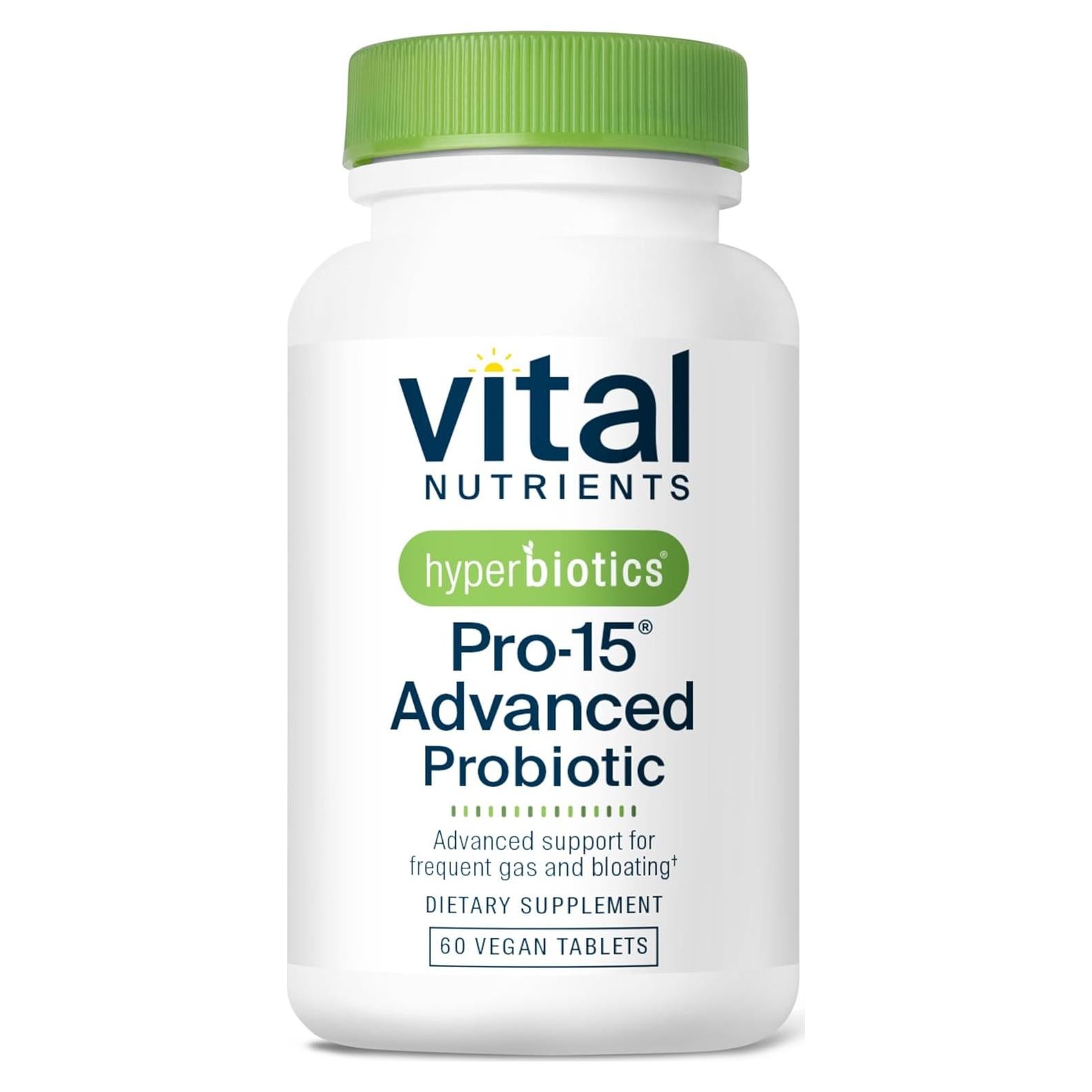 Probioticos Avanzados Hyperbiotics Pro-15 60 Tabletas Veganas