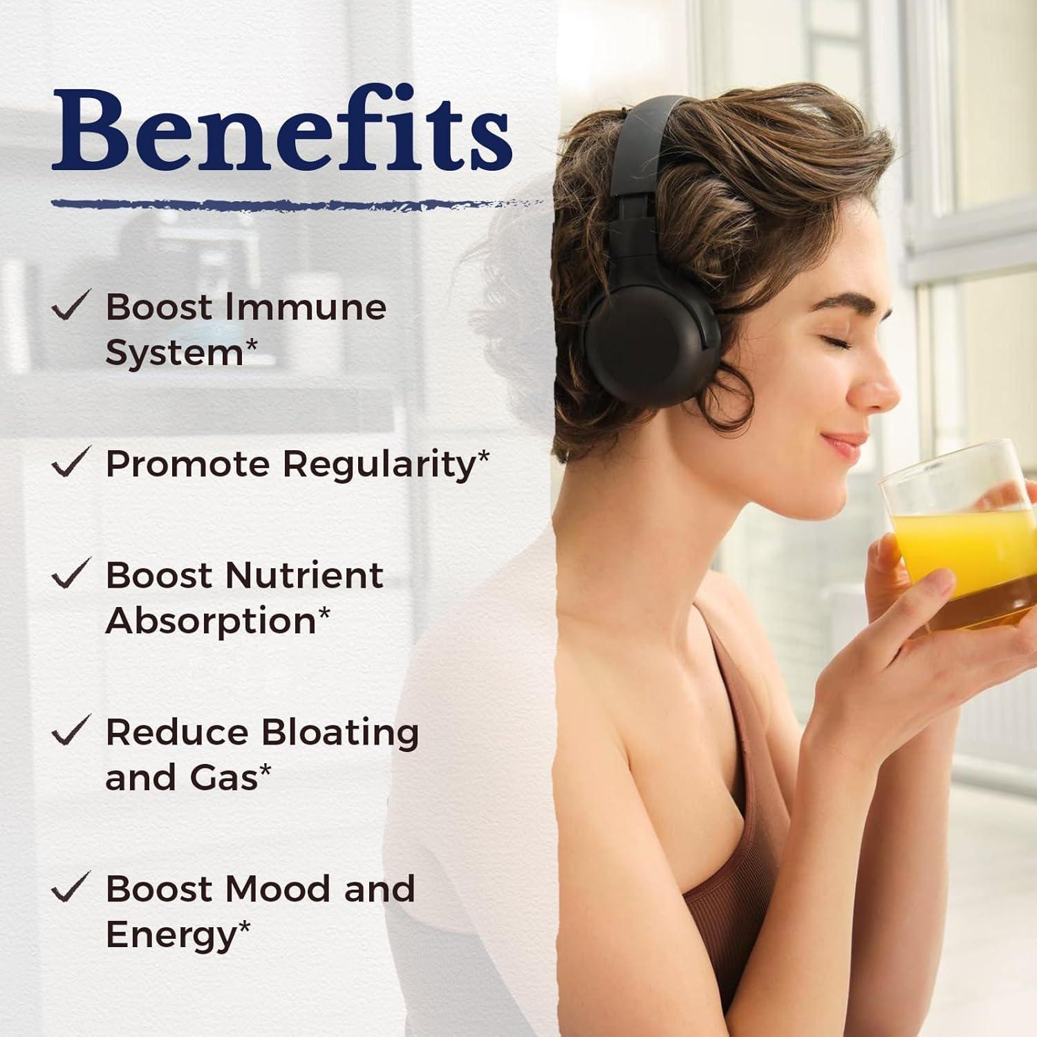 Vitalitown Probioticos + Prebioticos 60 Mil Millones 60 Capsulas