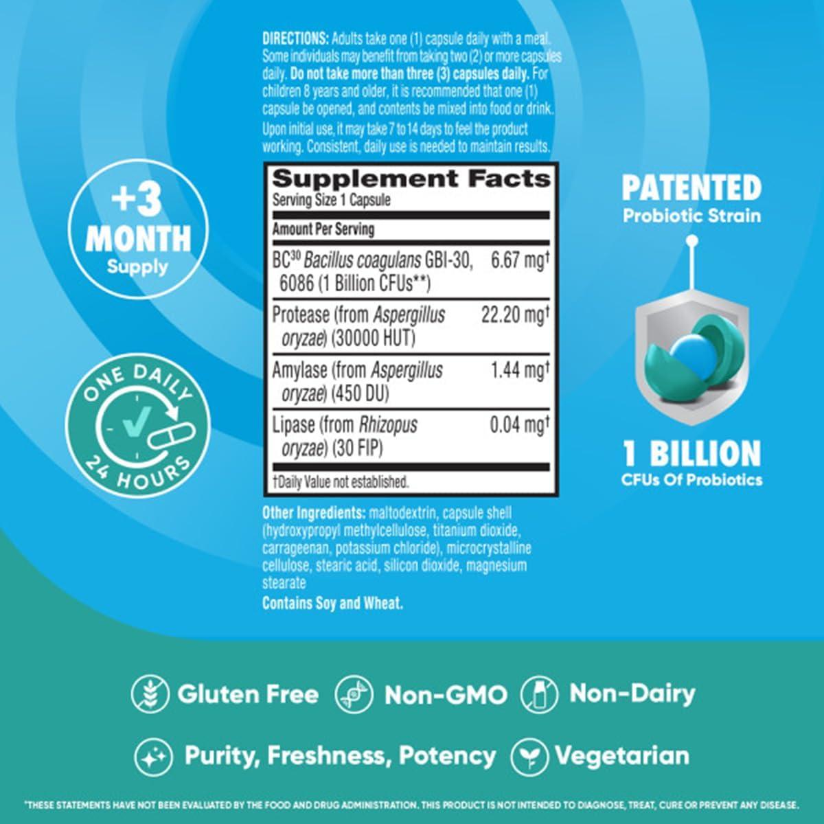 Ventaja Digestiva Probióticos IBS 96 cápsulas - Salud Intestinal