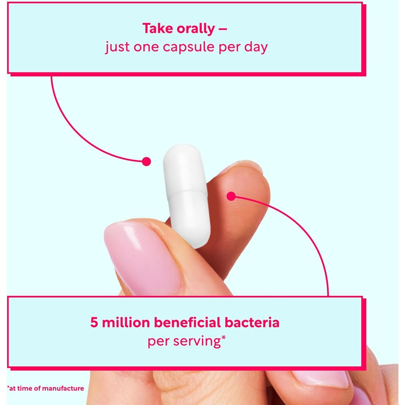 Suplemento Probiótico para Mujeres RepHresh Pro-B 30 Cápsulas