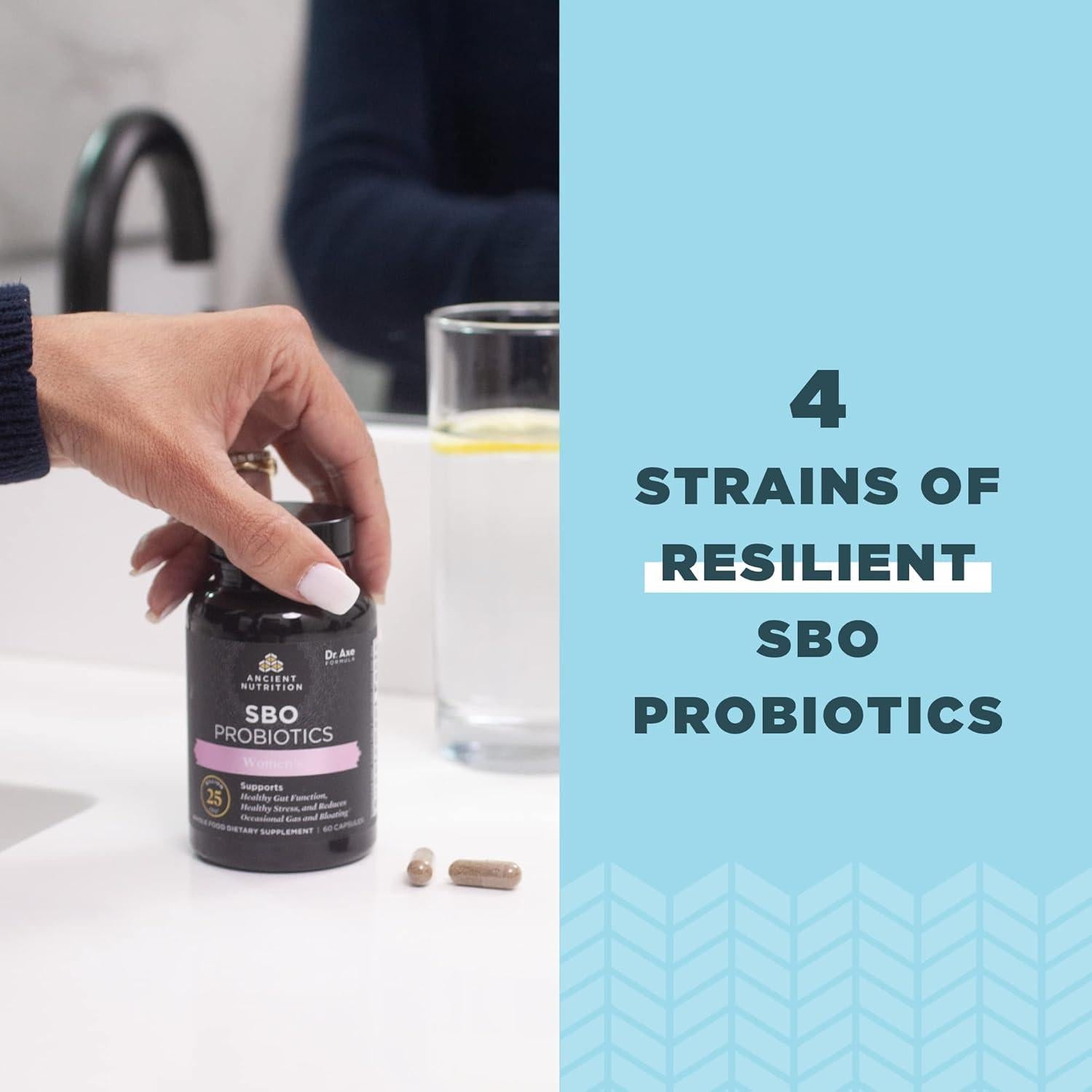 Probioticos SBO para Mujeres Nutrición Antigua 60 Cápsulas