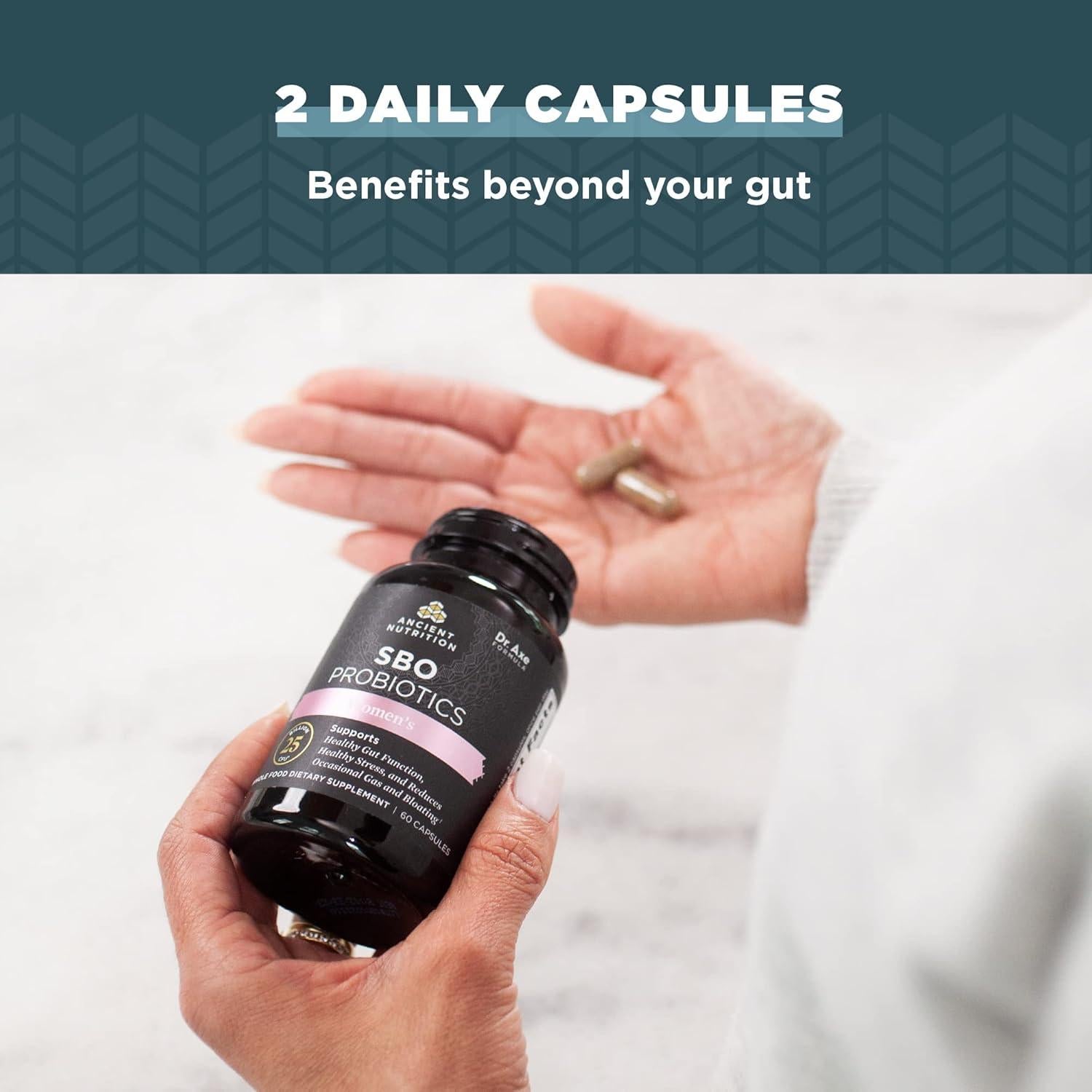 Probioticos SBO para Mujeres Nutrición Antigua 60 Cápsulas