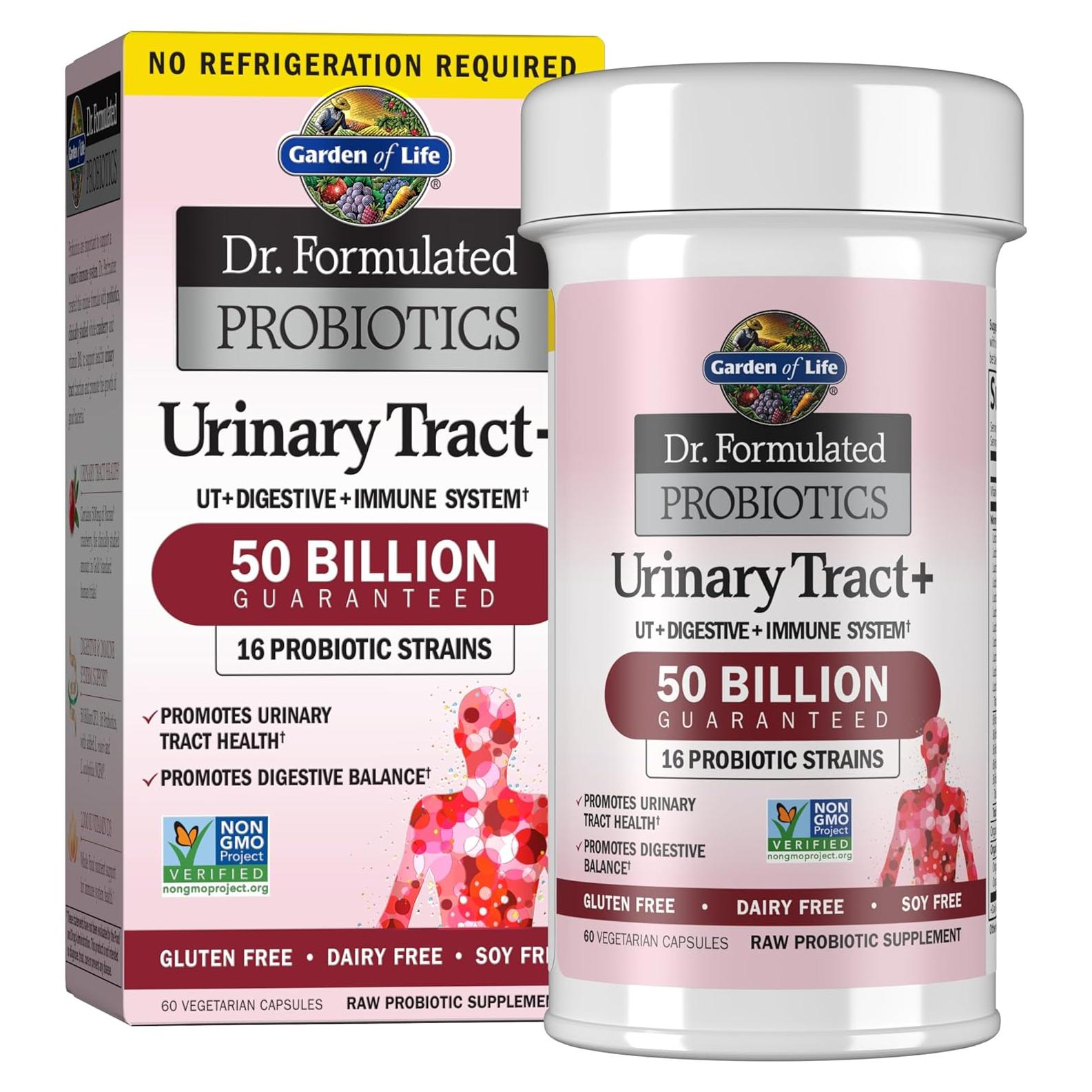 Probioticos Jardín de la Vida Tracto Urinario 60 Cápsulas