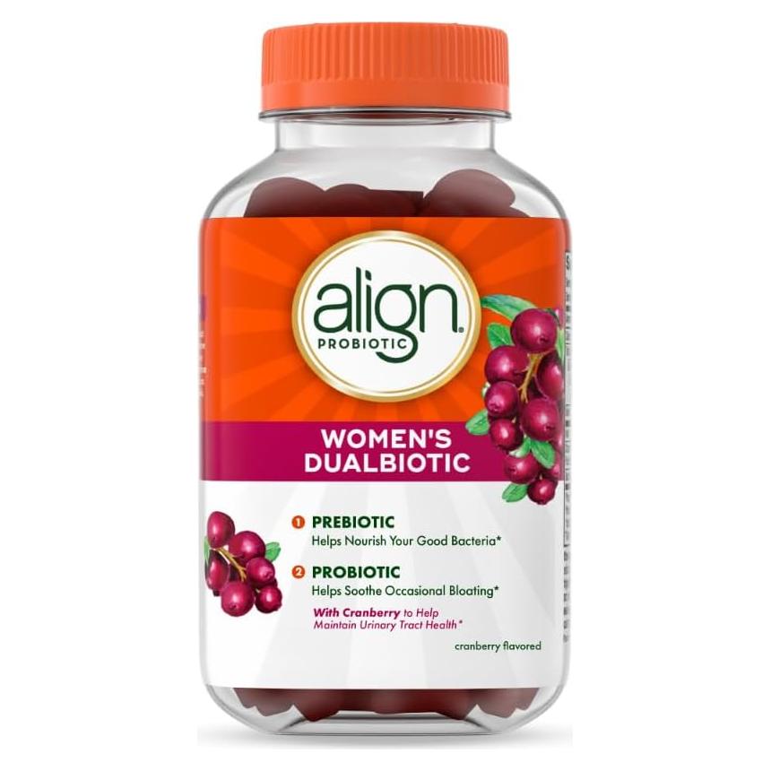 Gominolas Align Probiotico + Prebiotico con Arandano 50 Unidades