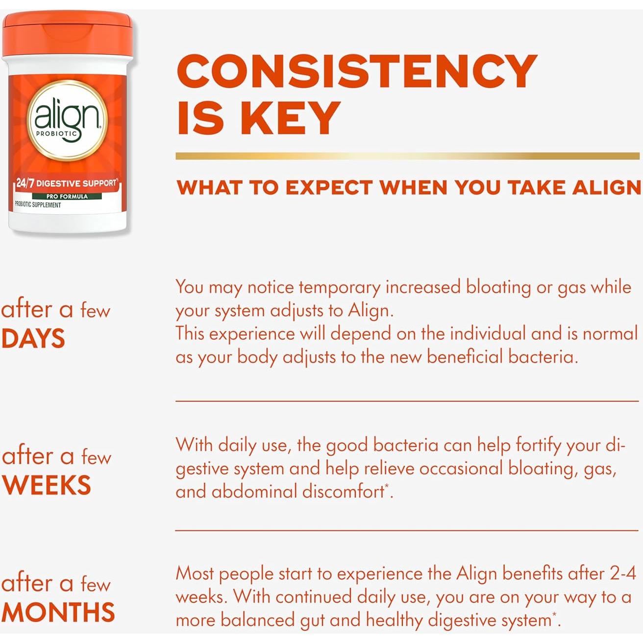 Align Probiotico 30 Cápsulas - Salud Digestiva para Hombres y Mujeres