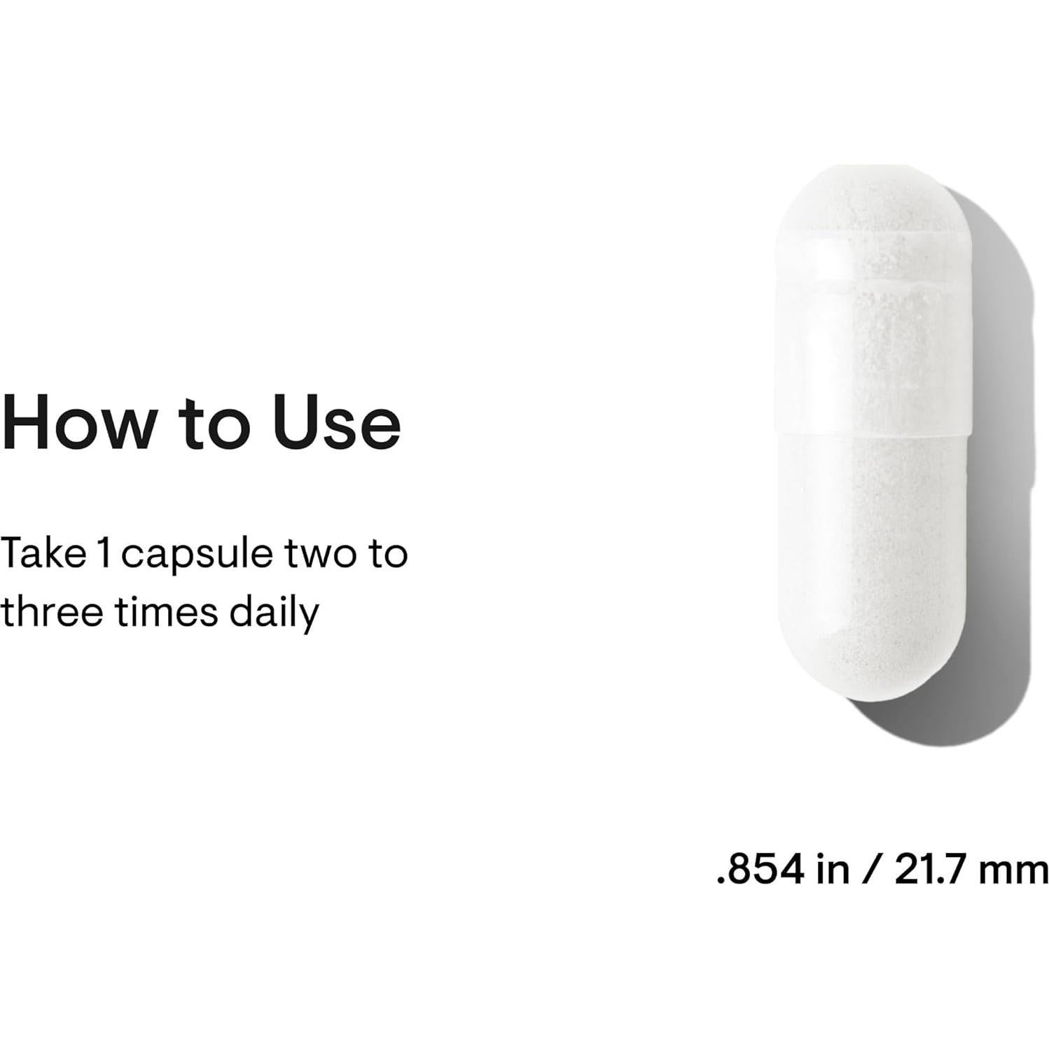 Suplemento Probiótico Thorne Bacillus Coagulans 60 Cápsulas