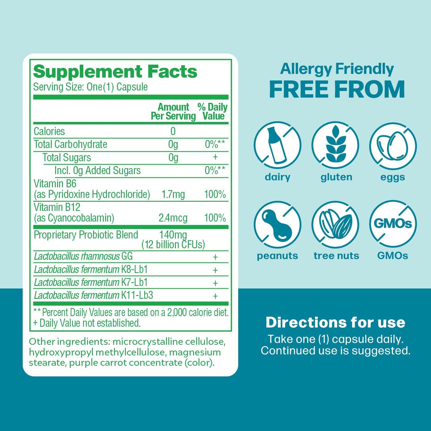 Culturelle SlimBiotics Probioticos 30 Cápsulas - Metabolismo y Peso