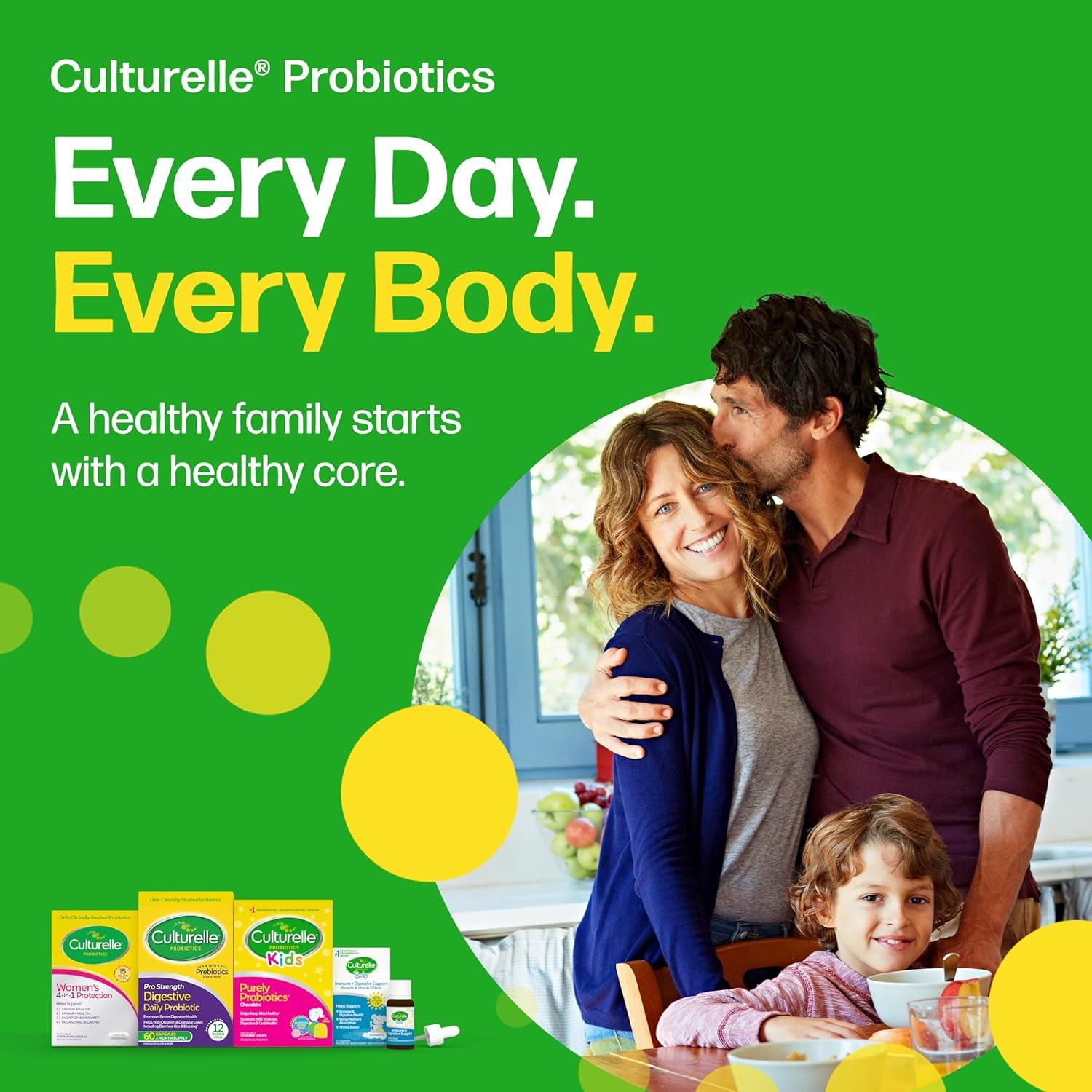 Culturelle SlimBiotics Probioticos 30 Cápsulas - Metabolismo y Peso