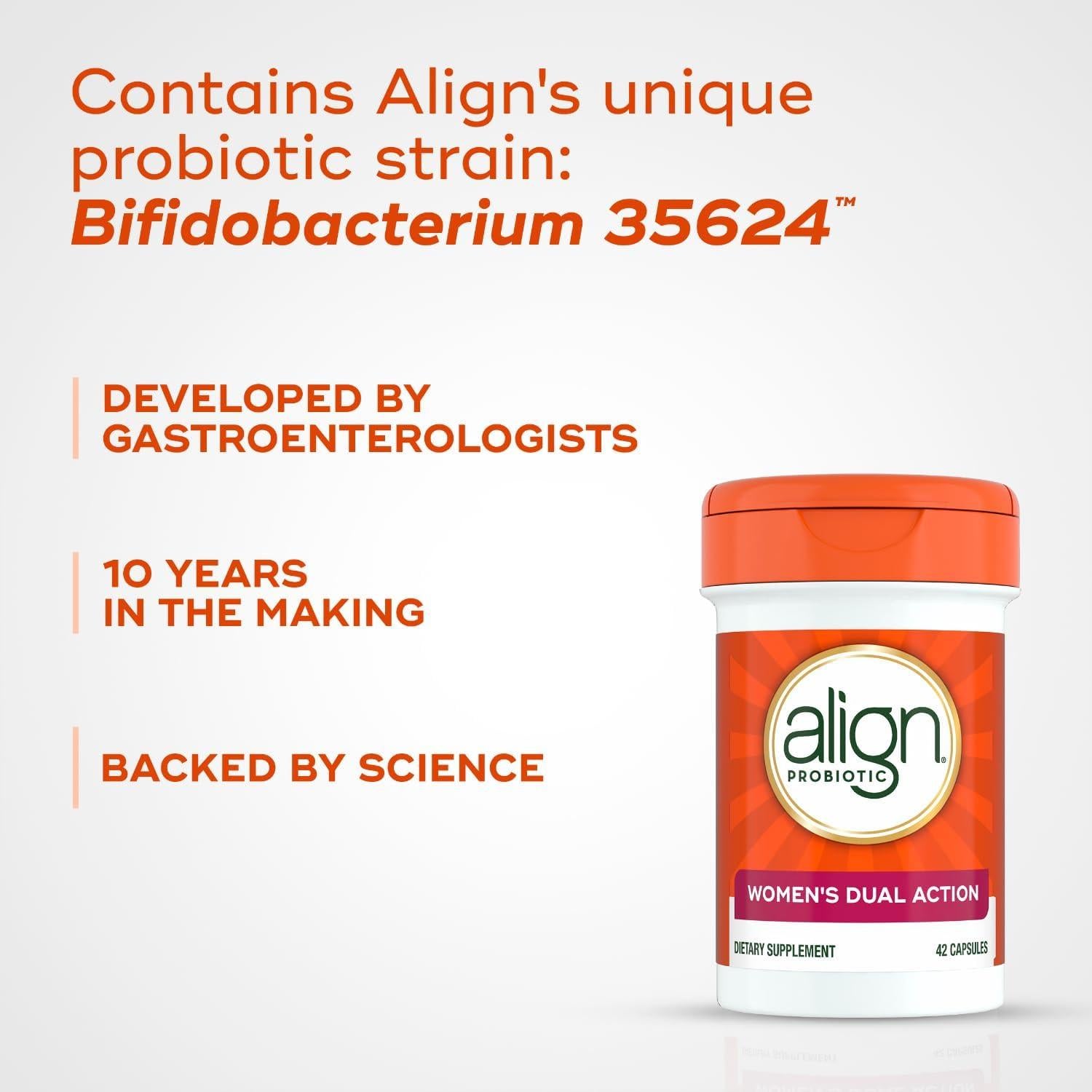 Align Probiotic Acción Dual Mujeres 28 Cápsulas Salud Vaginal