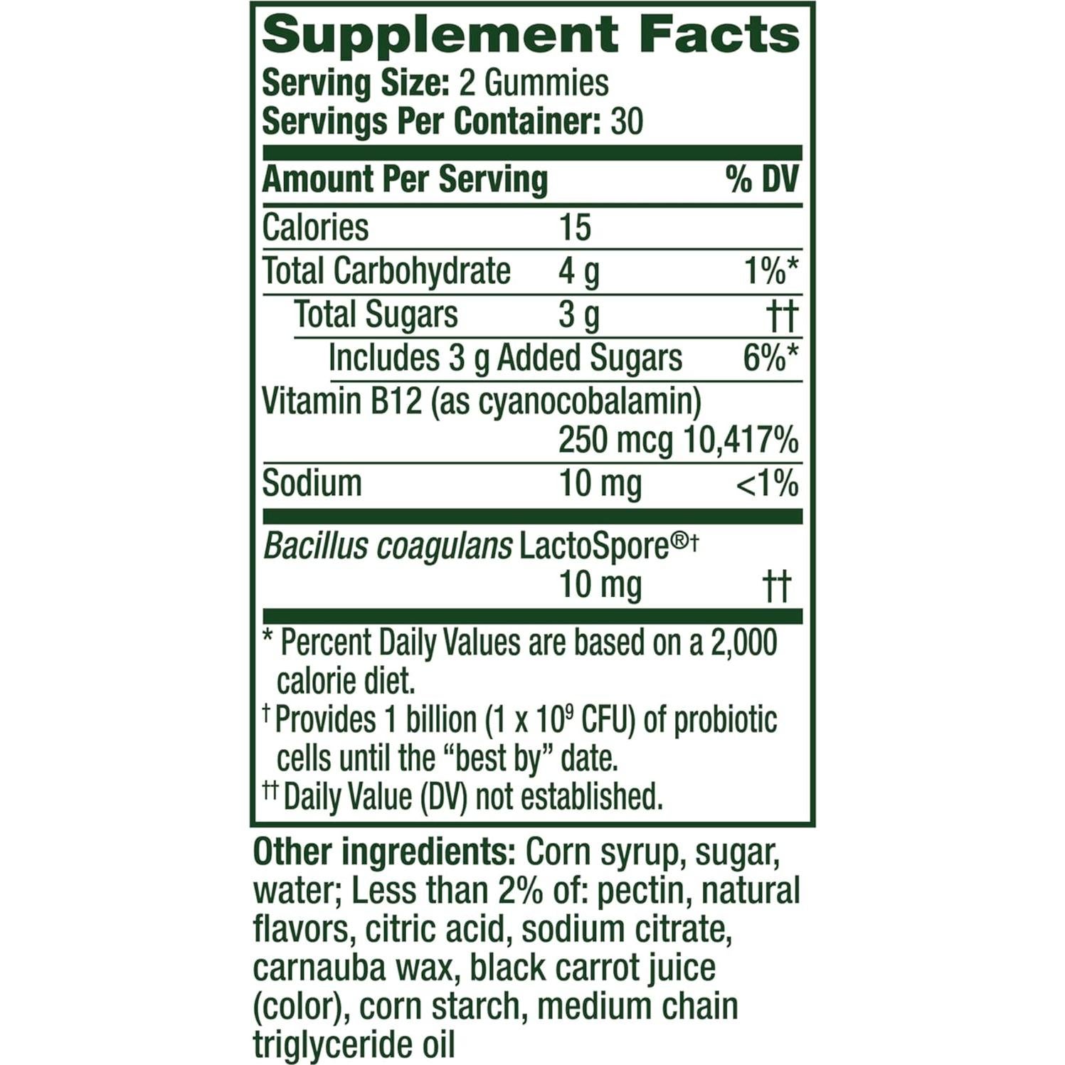 Gominolas Probioticas Align 60 Unidades Alivio Hinchazón