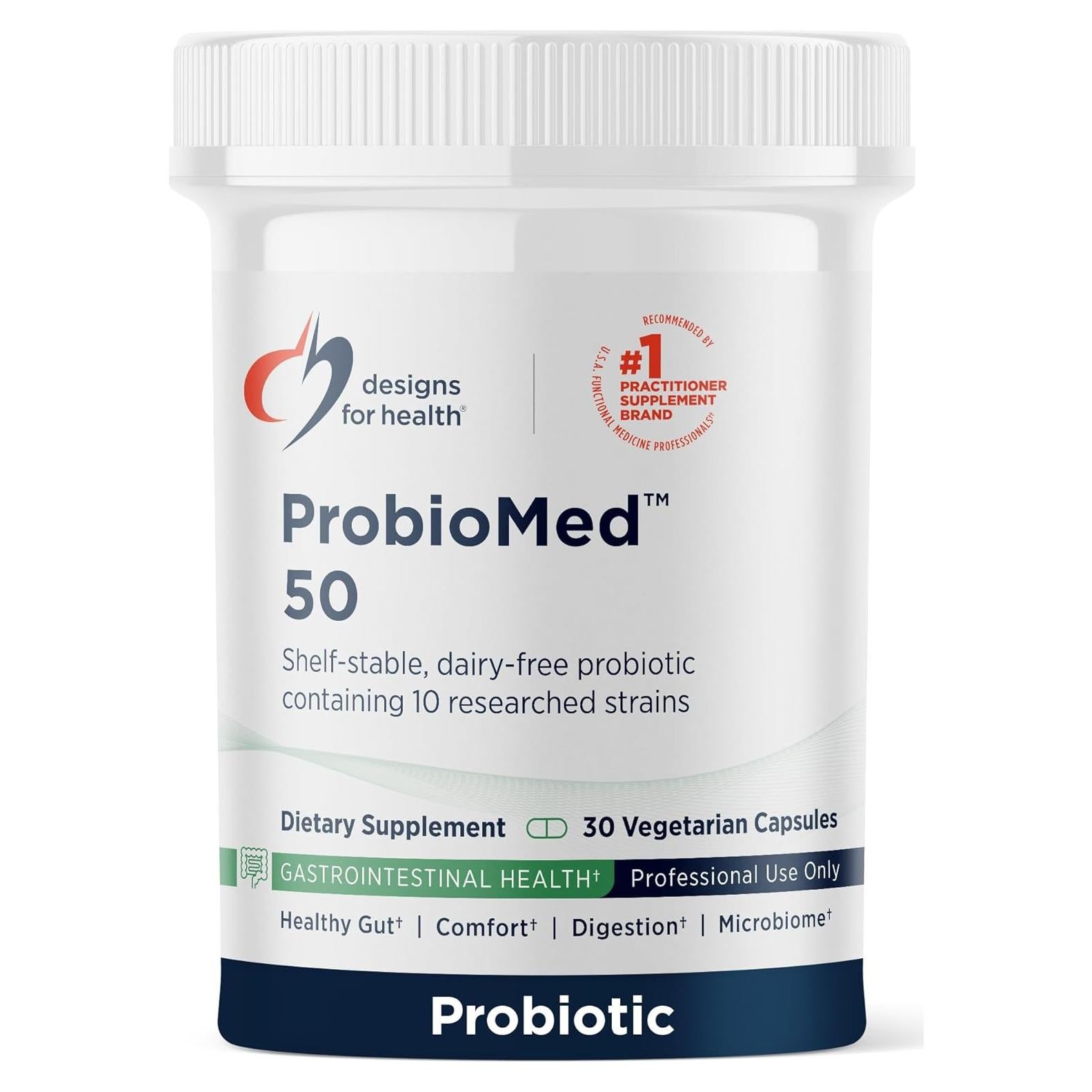 ProbioMed 50 Probioticos Digestivos 30 Capsulas Veganas