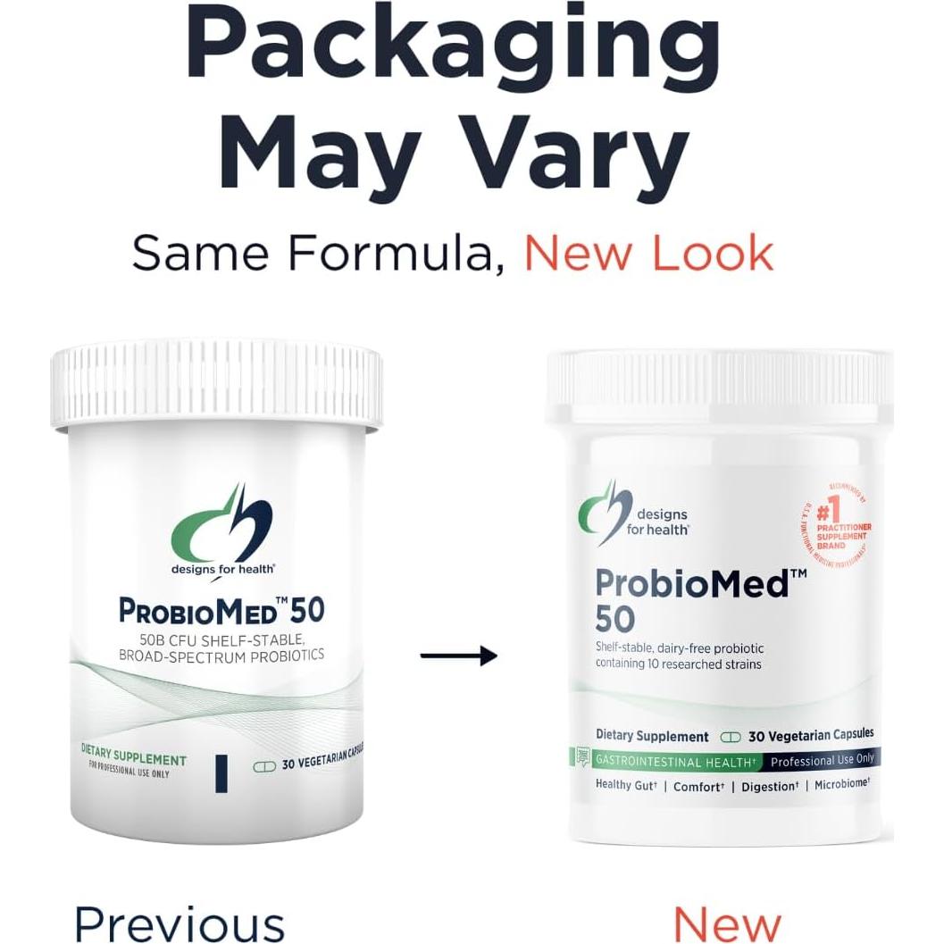 ProbioMed 50 Probioticos Digestivos 30 Capsulas Veganas