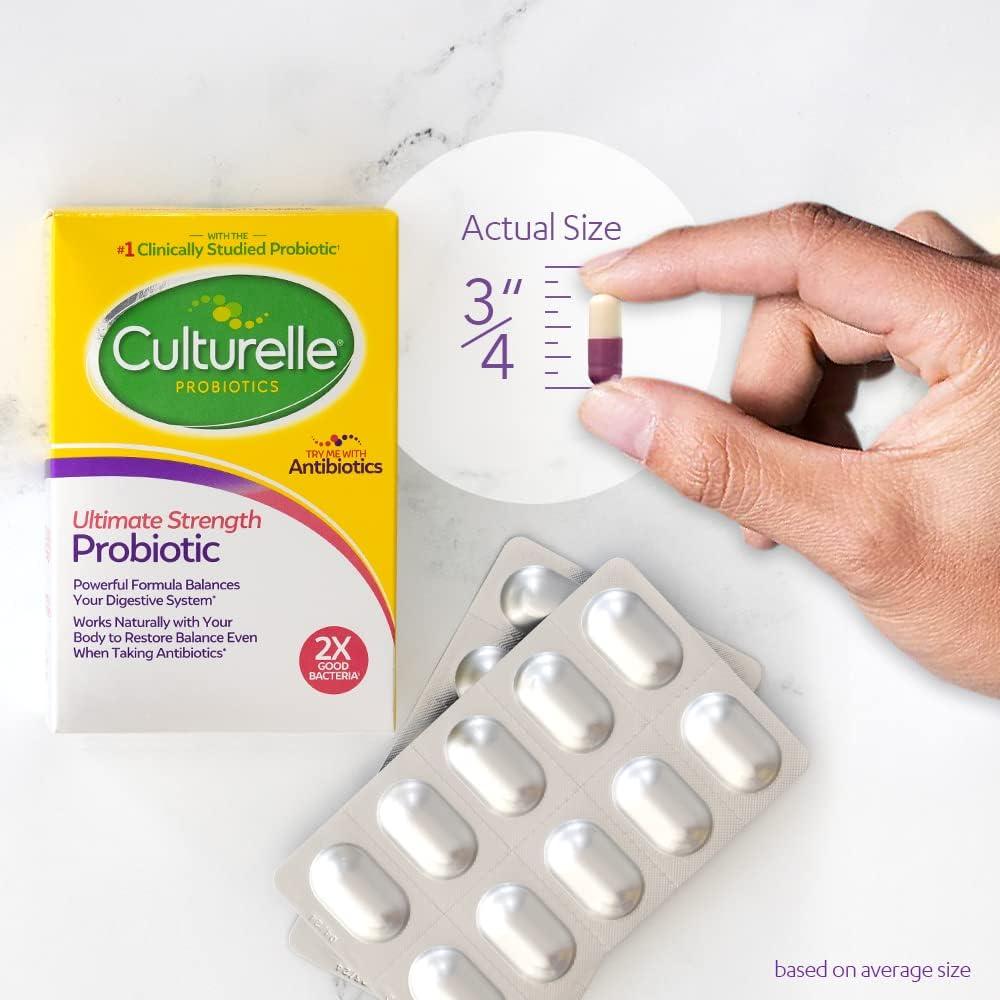 Culturelle Probiotico Salud Digestiva 20 Mil Millones 30 Caps