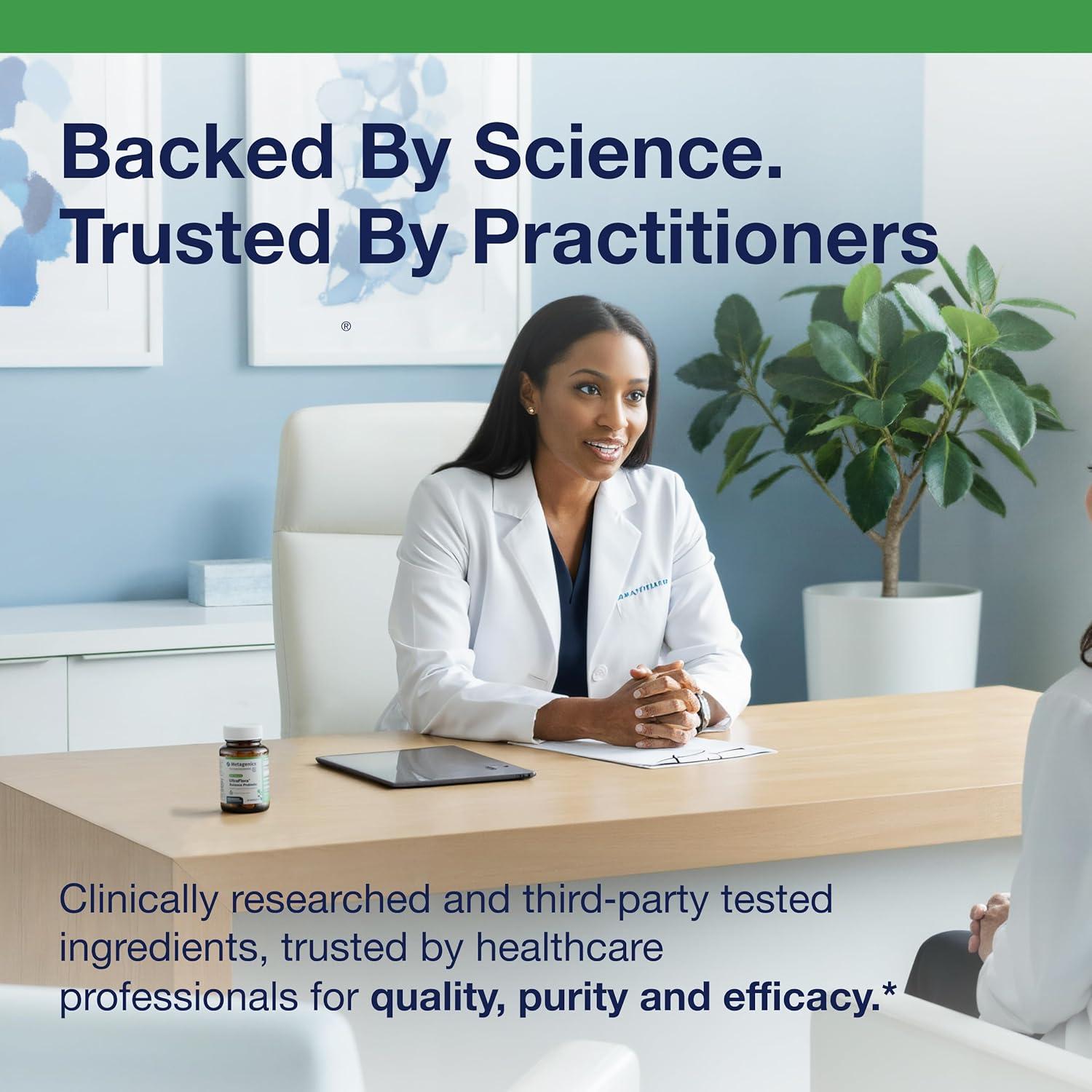 Metagenics UltraFlora Probiótico 60 cápsulas - Salud Digestiva