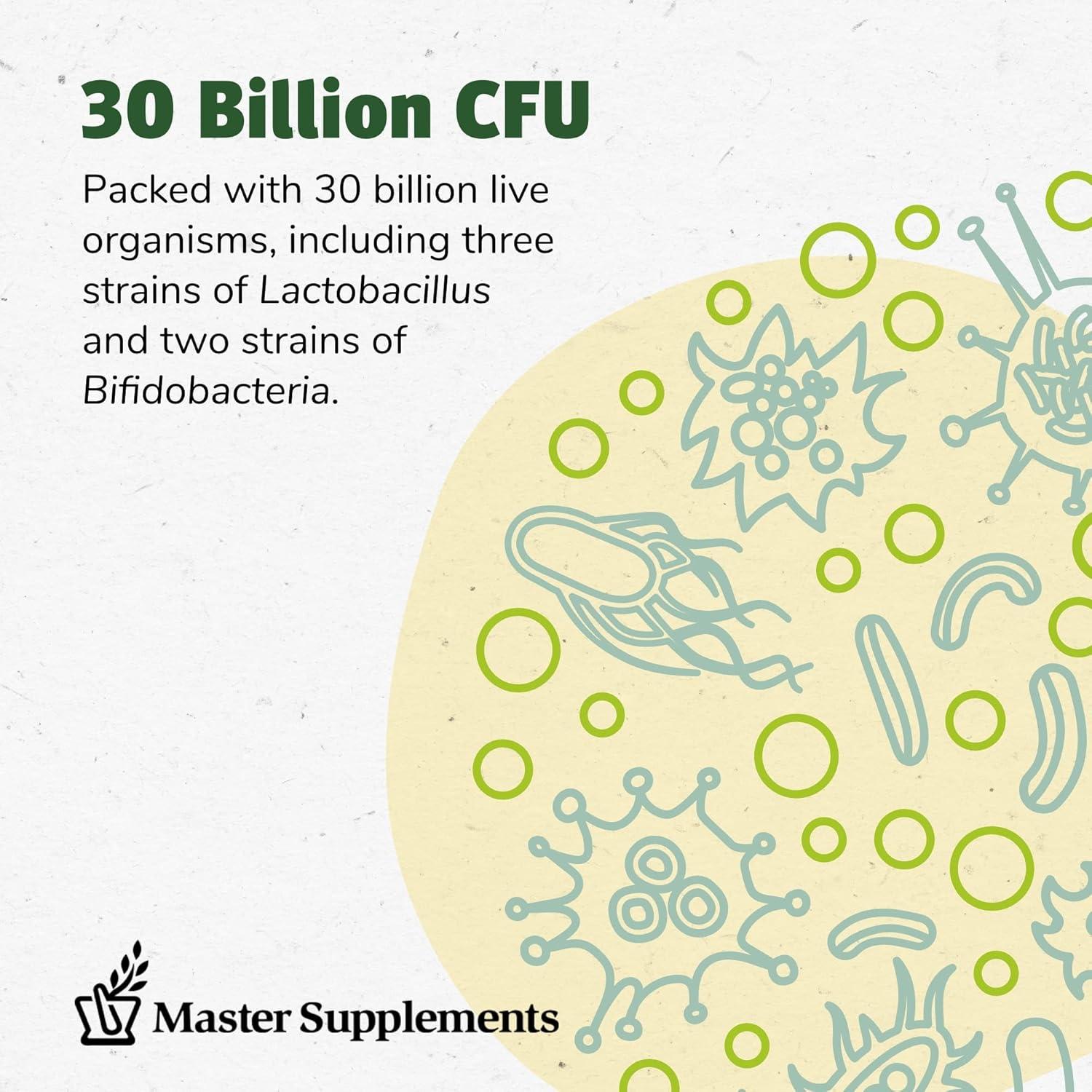 Master Supplements Theralac - 60 Cápsulas Probiotico Salud Digestiva