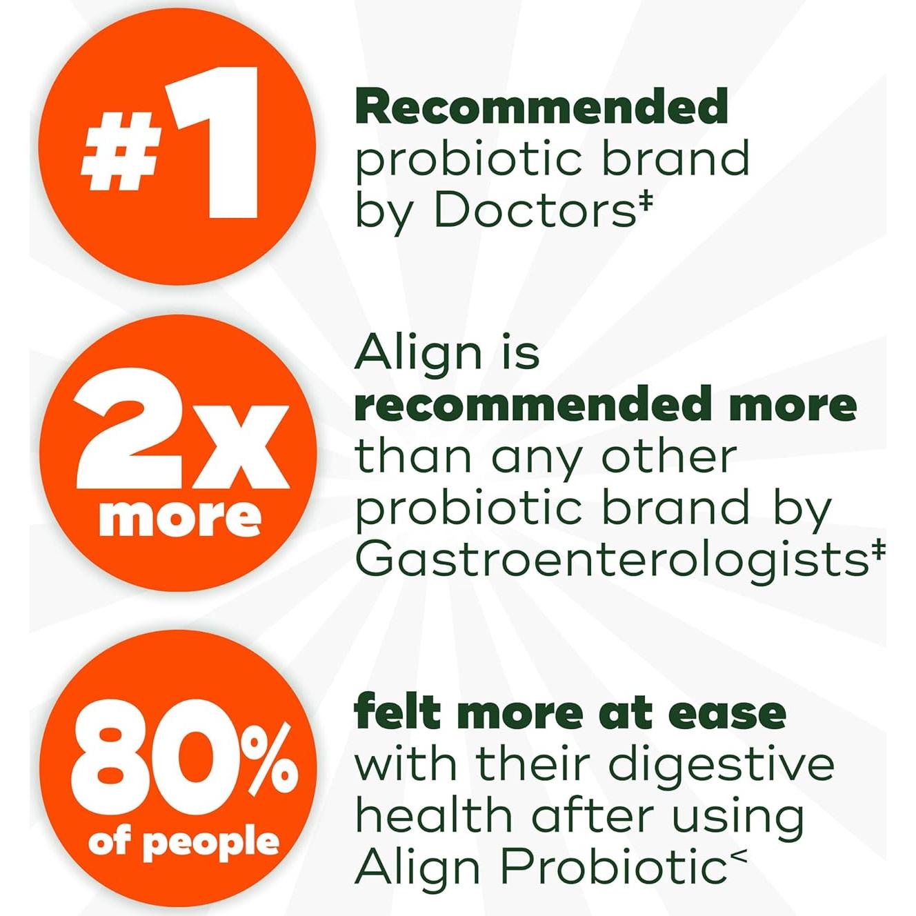 Align Probiotic 56 Cápsulas - Suplemento Digestivo Vegetariano