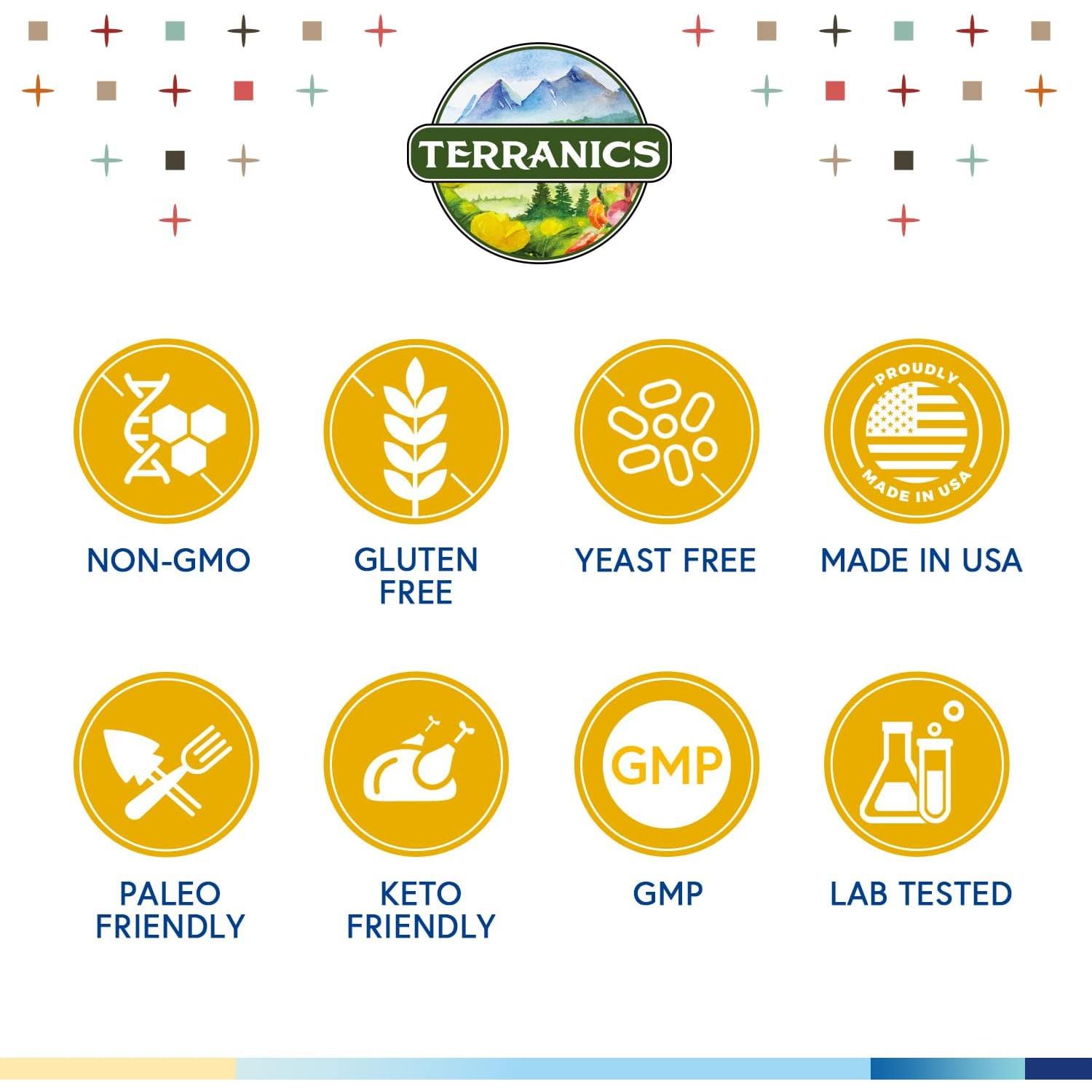 Terranics Probioticos 60 Mil Millones CFU 20 Cepas 60 Capsulas