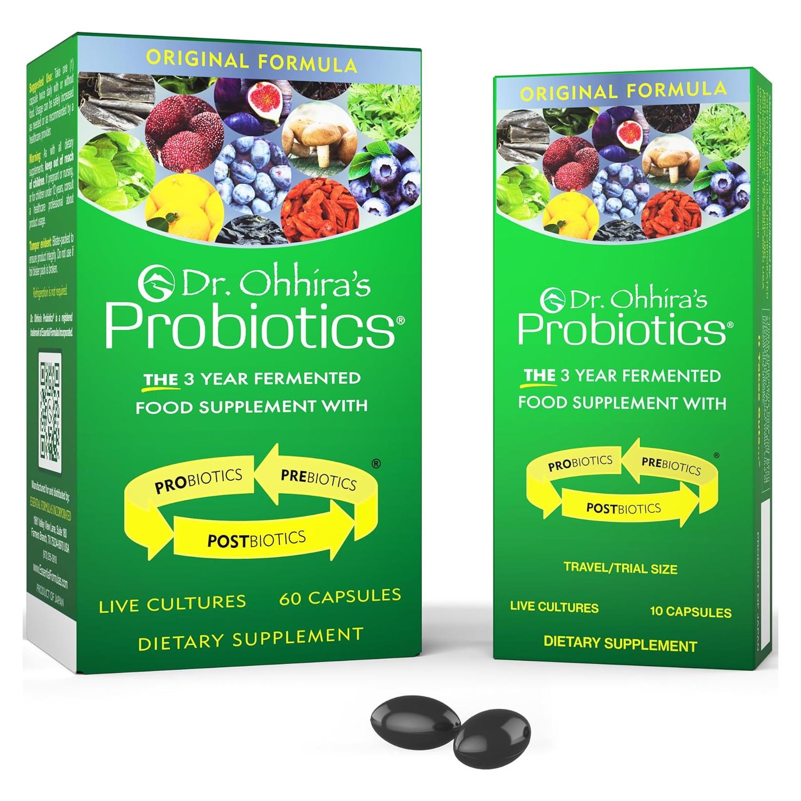 Probioticos Dr. Ohhira 60 Cápsulas + 10 de Regalo 13 Cepas