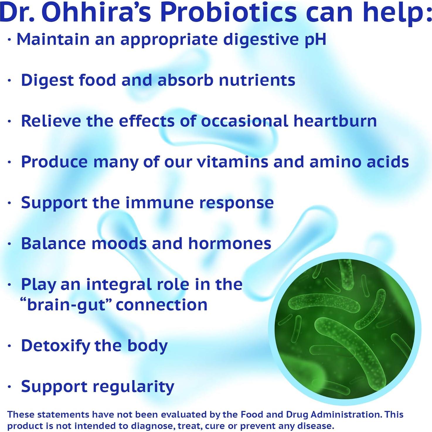 Probioticos Dr. Ohhira 120 Cápsulas - Fórmula Profesional 5 Años