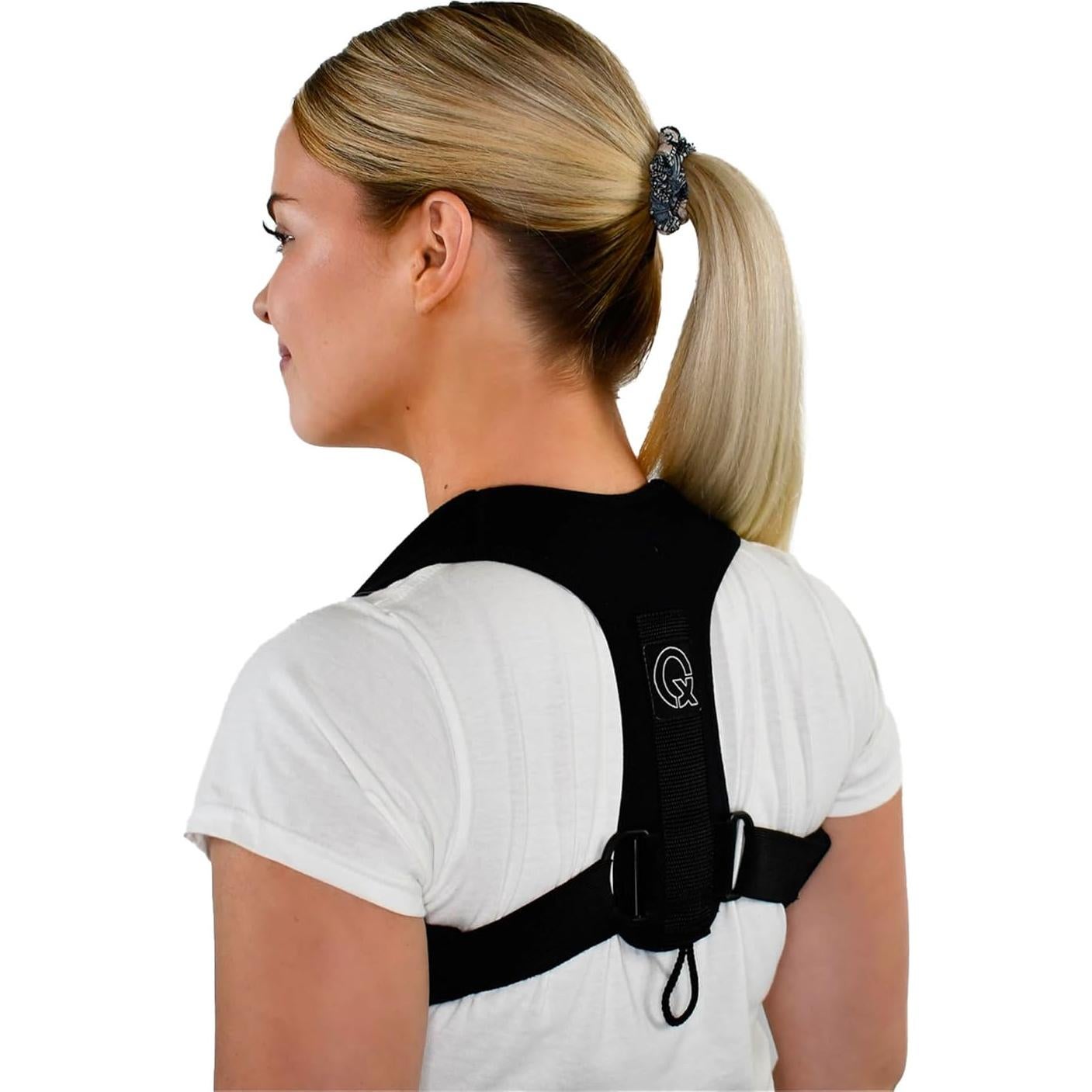 Corrector de Postura Quintistix - Faja Ajustable Unisex - Alivio Dolor Espalda