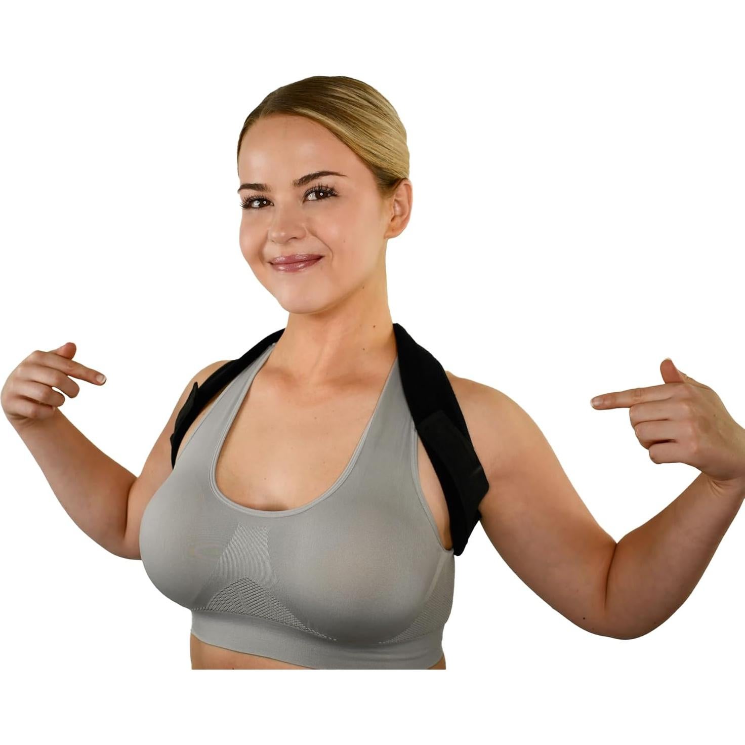 Corrector de Postura Quintistix - Faja Ajustable Unisex - Alivio Dolor Espalda