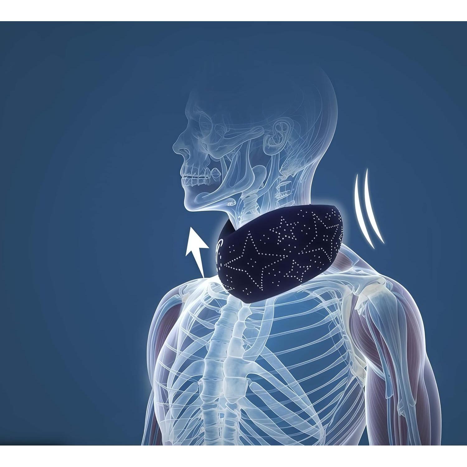 Collar Cervical Ajustable Synsoklip - Soporte Postural Unisex