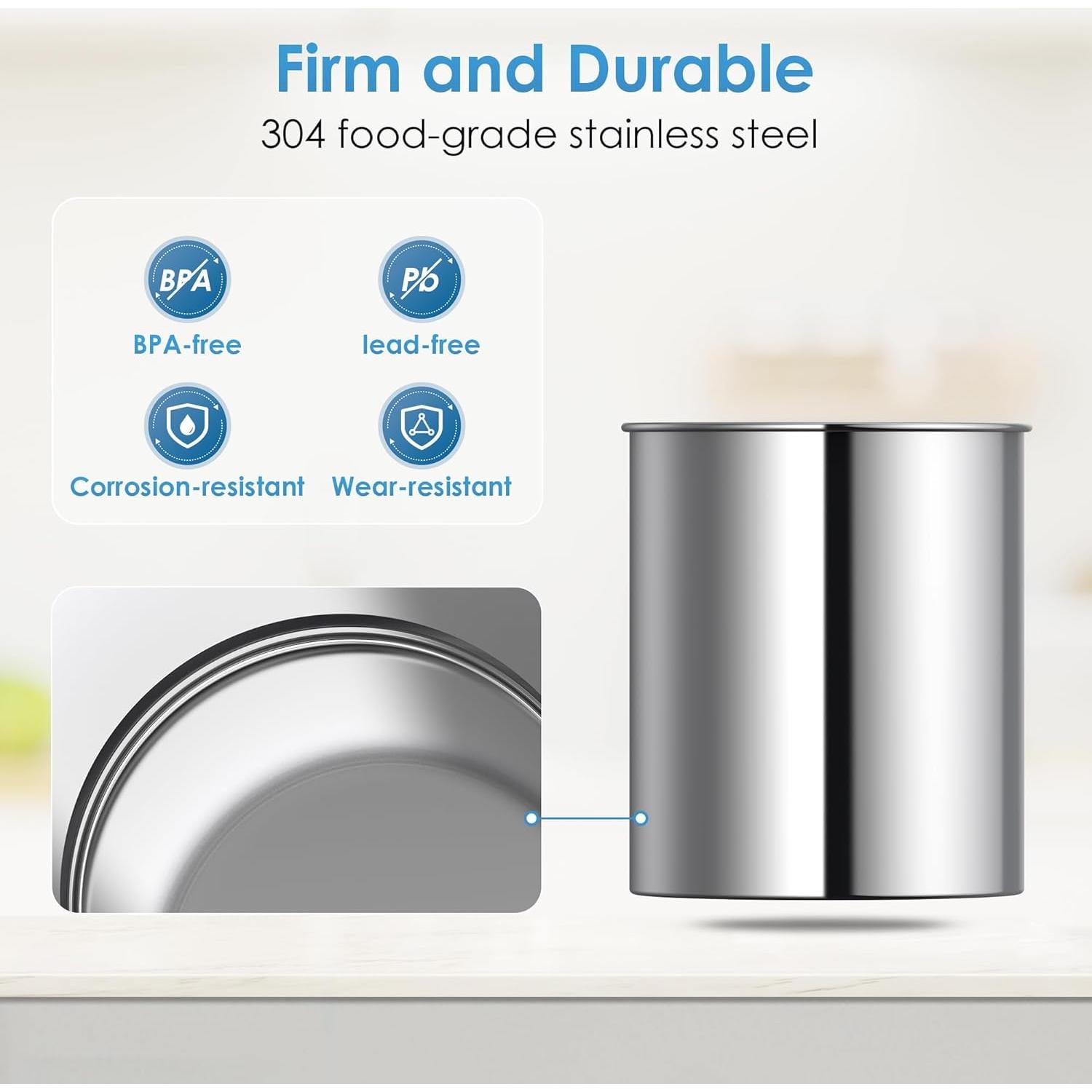 AQUA CREST Gravity Water Filter System, NSF/ANSI 42&372 Certified Black Carbon Filters, Reduce Lead and Up to 99% Chlorine, 2.25G, for Home, Camping, RVing, Off-Grid, Emergencies, AQ-TN-A