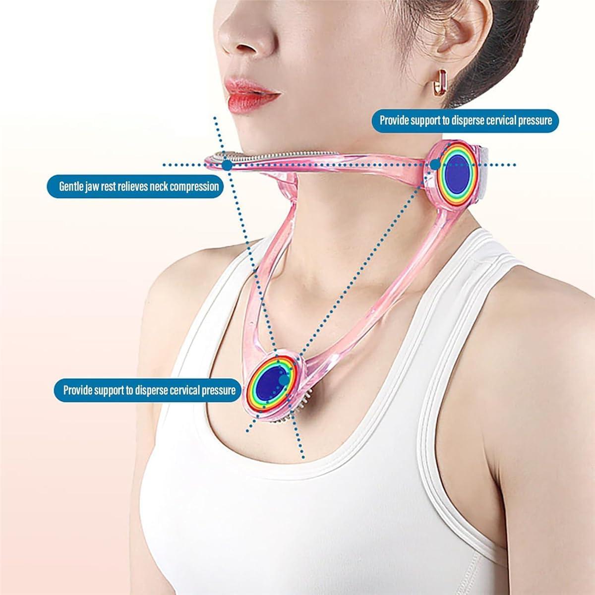 Soporte de Cuello Ajustable Xemz - Collar Cervical Ergonómico