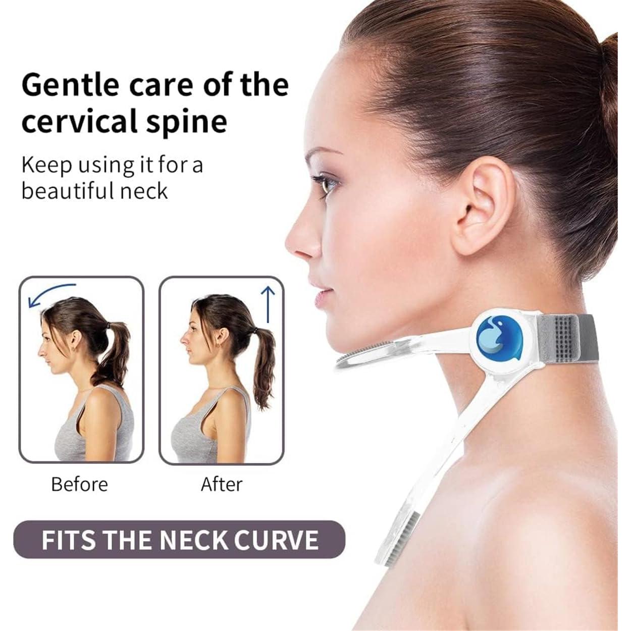 Soporte de Cuello Ajustable Xemz - Collar Cervical Ergonómico