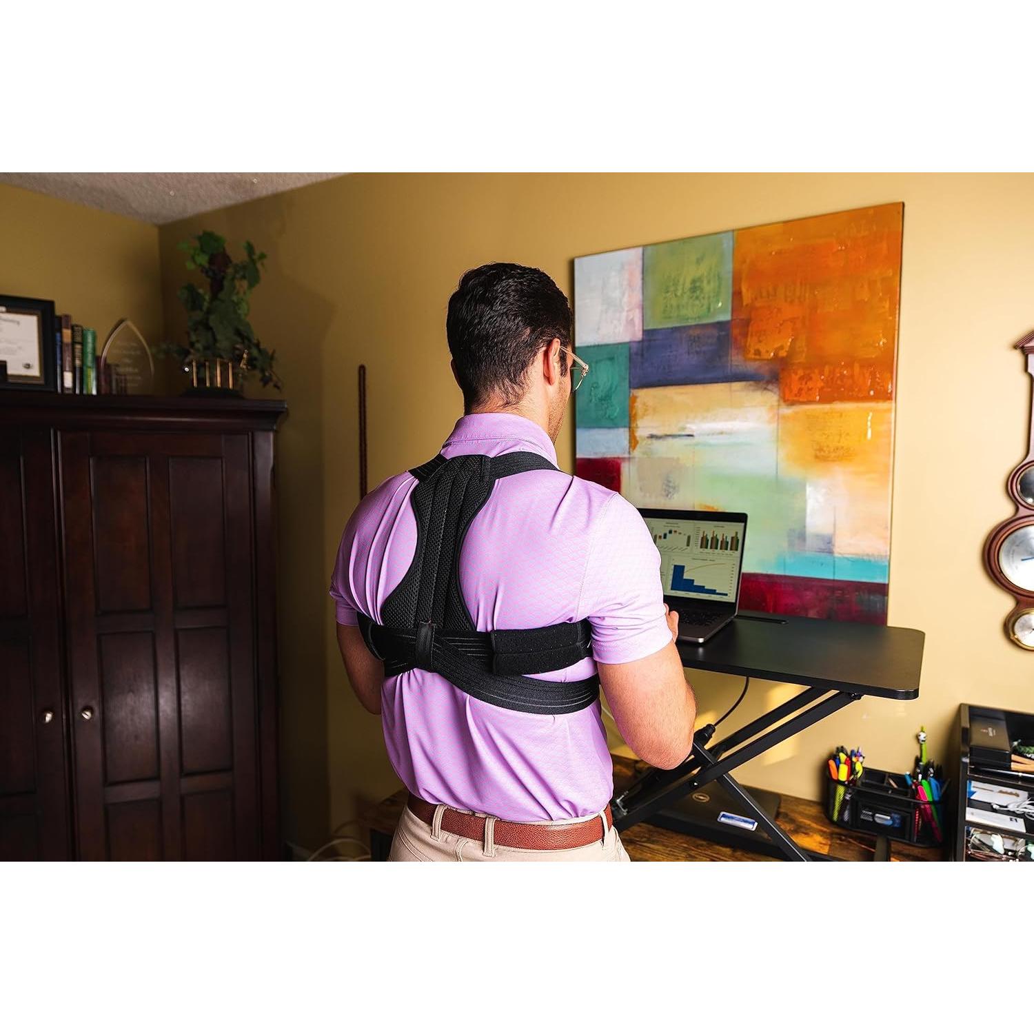 Corrector de Postura Ajustable Unisex Y17 - Faja Ergonómica