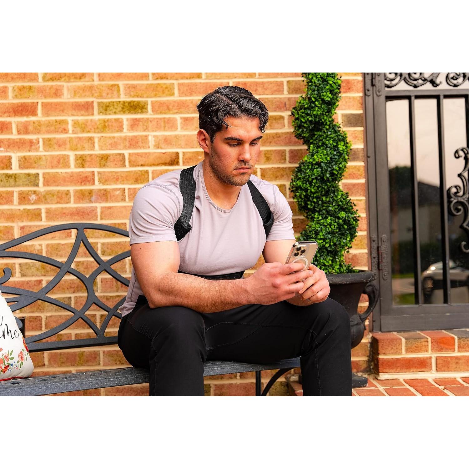 Corrector de Postura Ajustable Unisex Y17 - Faja Ergonómica