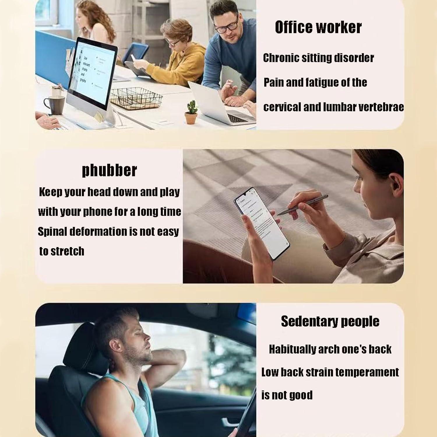 Corrector de Postura Unisex XILEAN Rojo M (60-70kg)