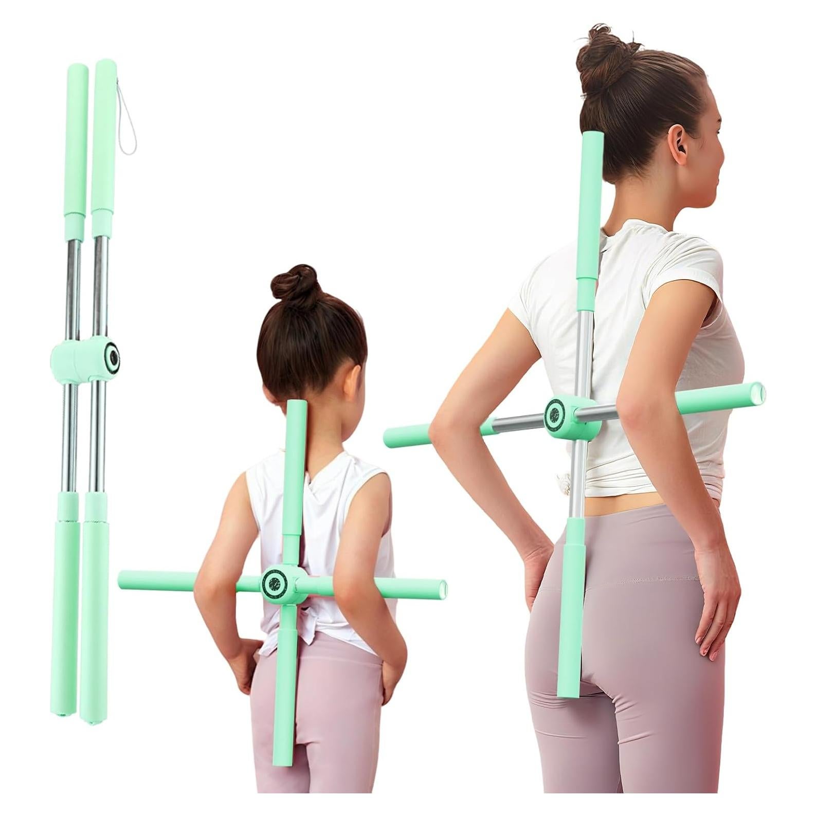 Bastón de Corrección de Postura Roenae 62-92 cm Verde