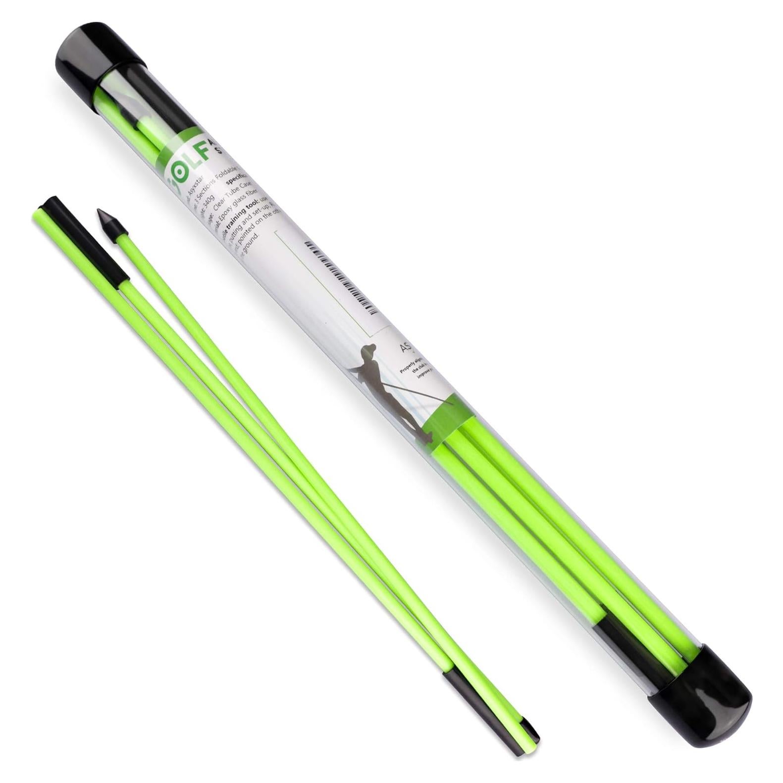 Bastones de Alineación de Golf Asyxstar - Entrenador de Swing