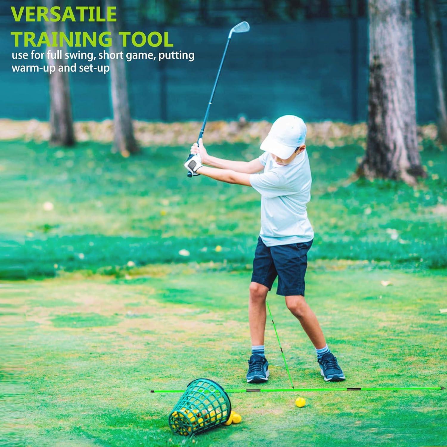 Bastones de Alineación de Golf Asyxstar - Entrenador de Swing