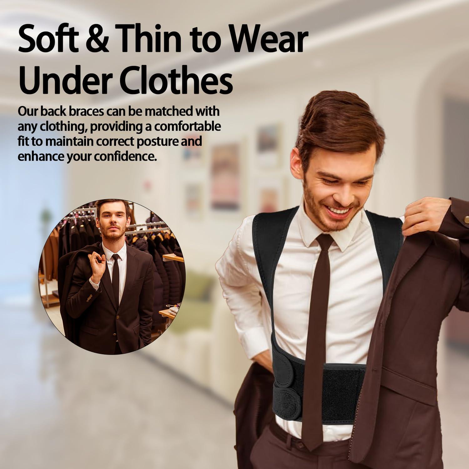 Corrector de Postura Italves Ajustable para Espalda y Hombros