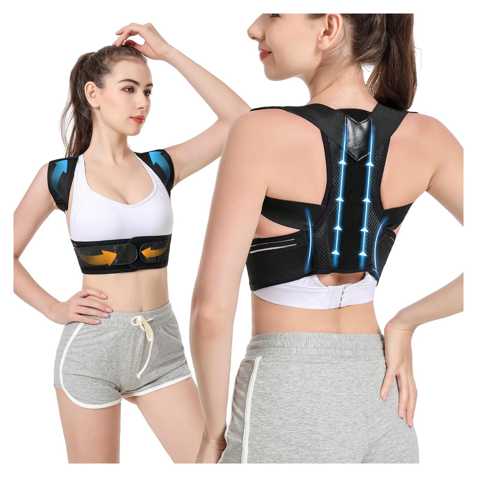 Corrector de Postura Ajustable Herokoo XL para Espalda