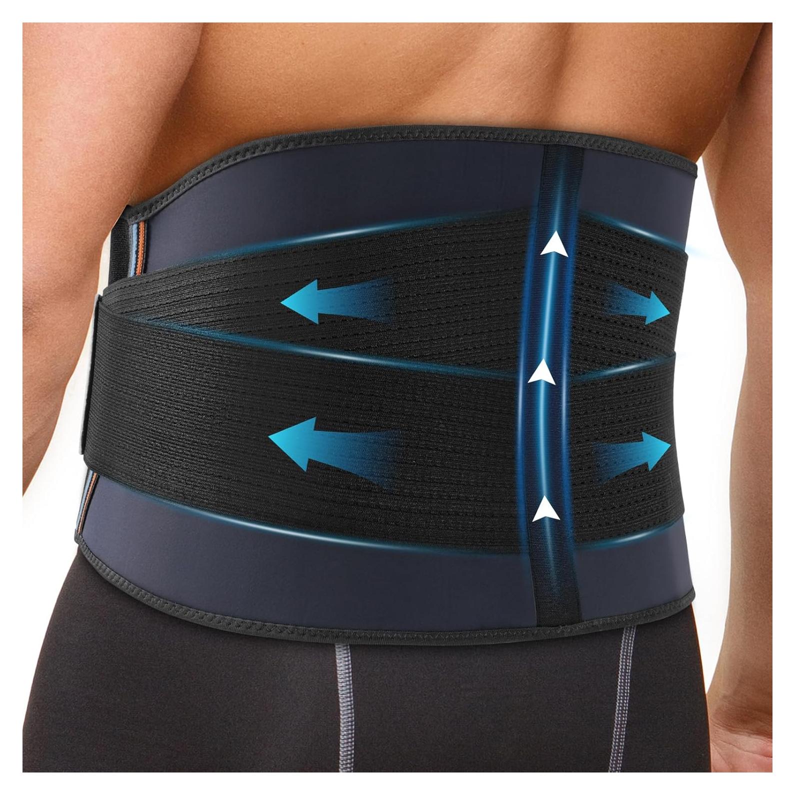 Faja lumbar ZhaoABao ajustable para hombres y mujeres - Alivio dolor