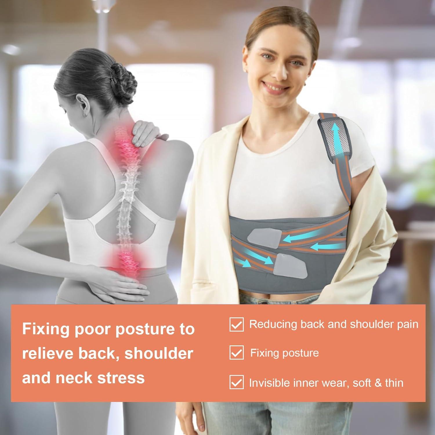 Corrector de Postura AIDY-PRO Ajustable para Espalda Grande