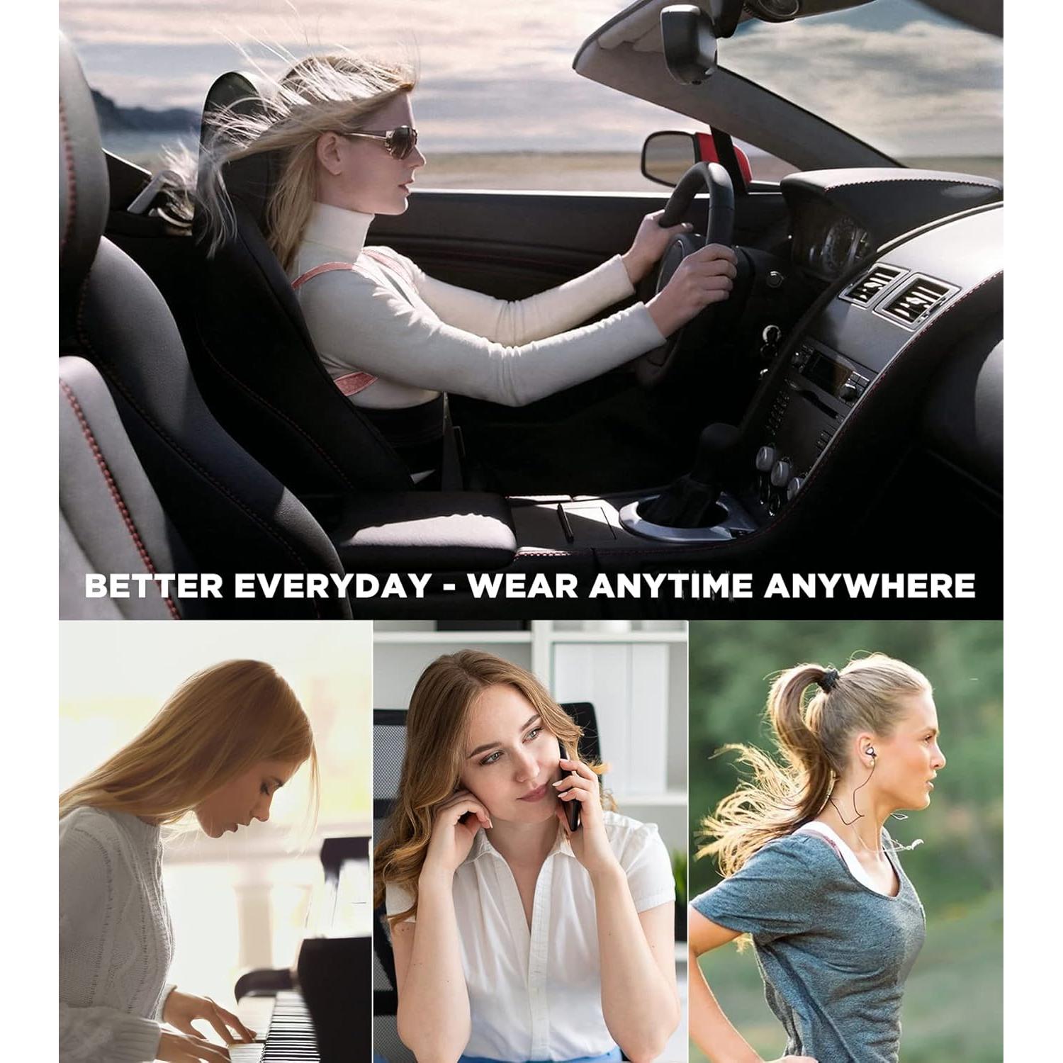 Corrector de Postura FILLOVE para Hombres y Mujeres - Faja Ajustable con Soporte Magnético