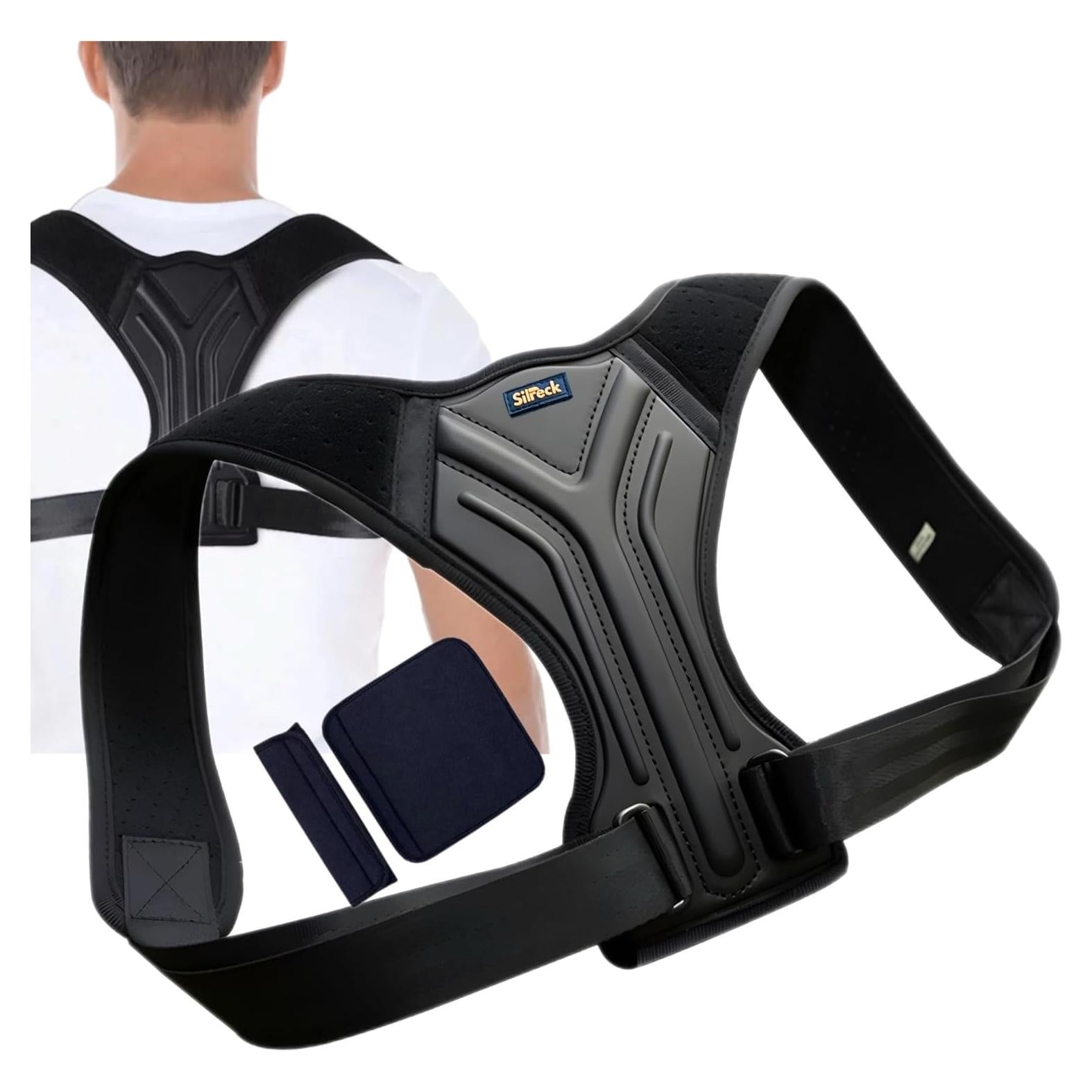 Corrector de Postura Silreck Ajustable para Hombre y Mujer - Grande